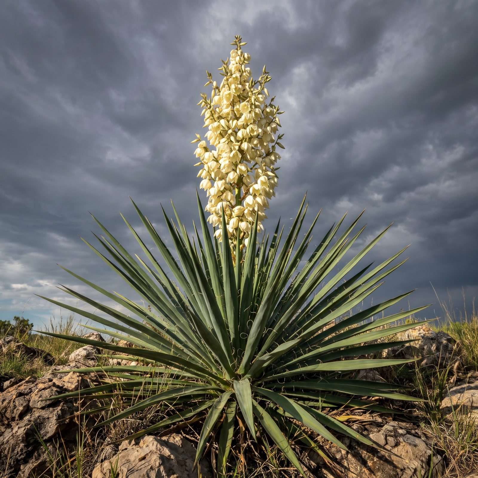 Adam's Needle: Spiky All Year, Crowned With White in Midsummer