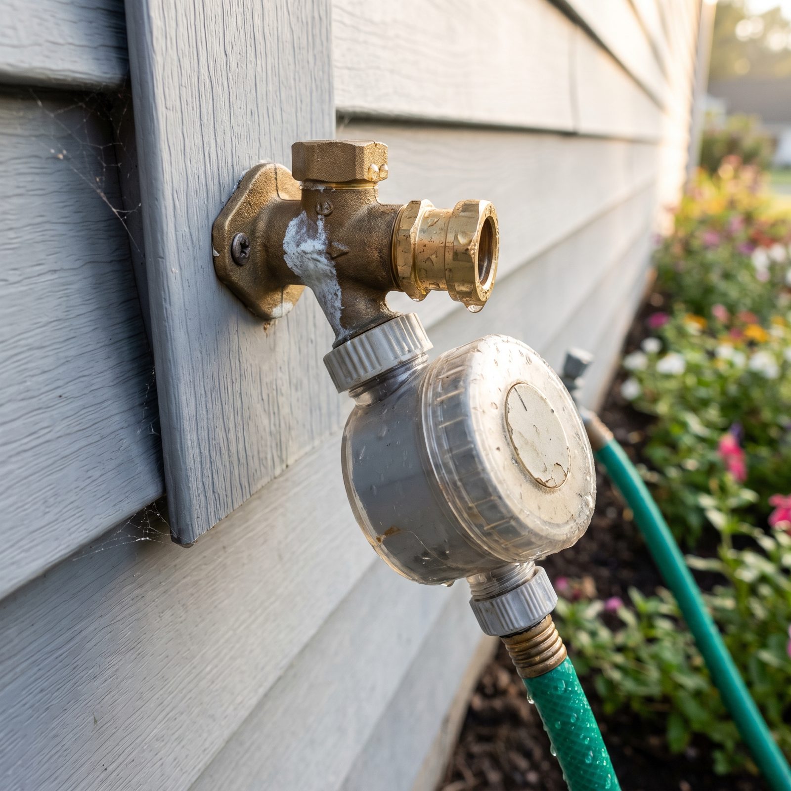 Add a Timer at the Spigot to Prevent Forgotten Watering