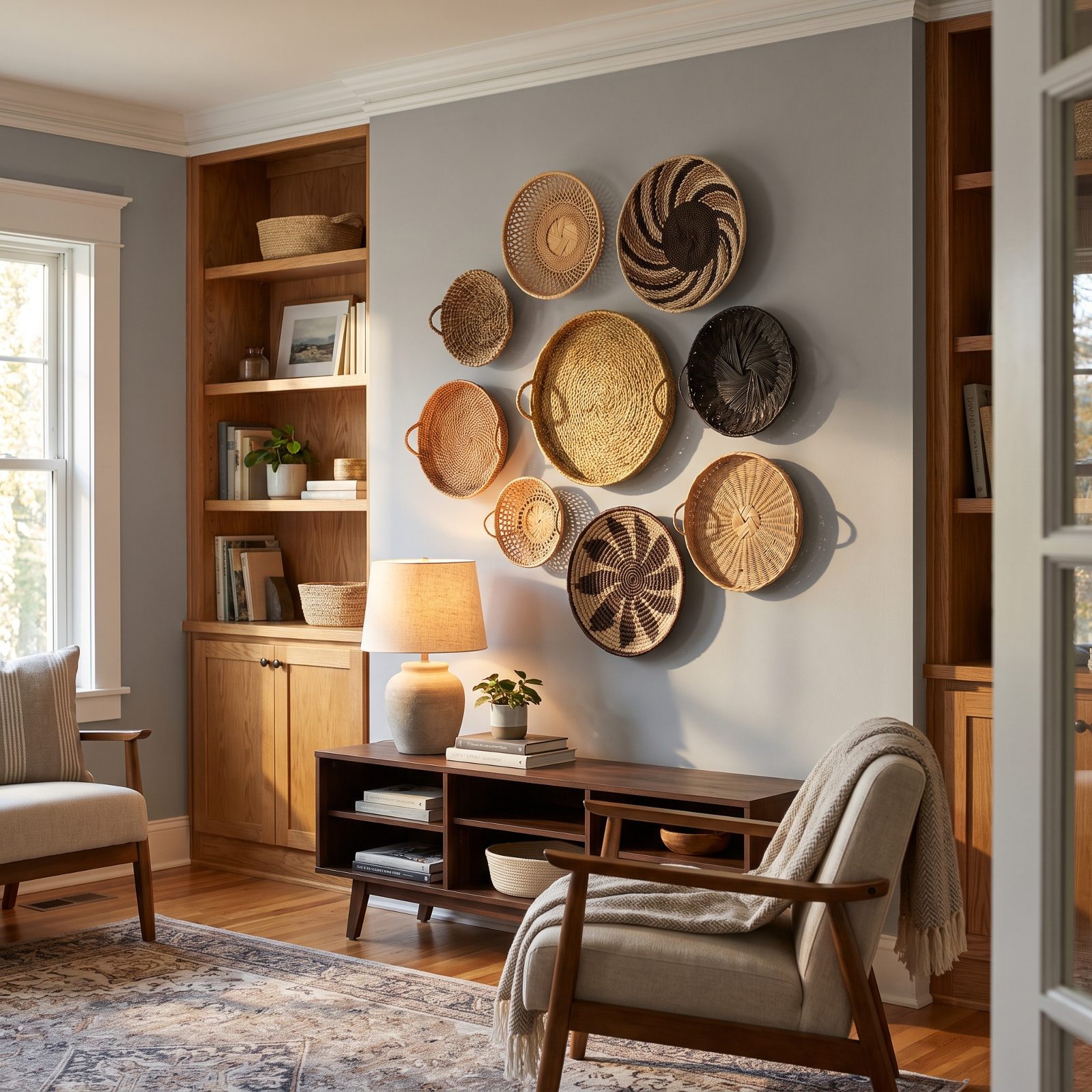 Basket Walls Add Texture You Can Actually Rearrange