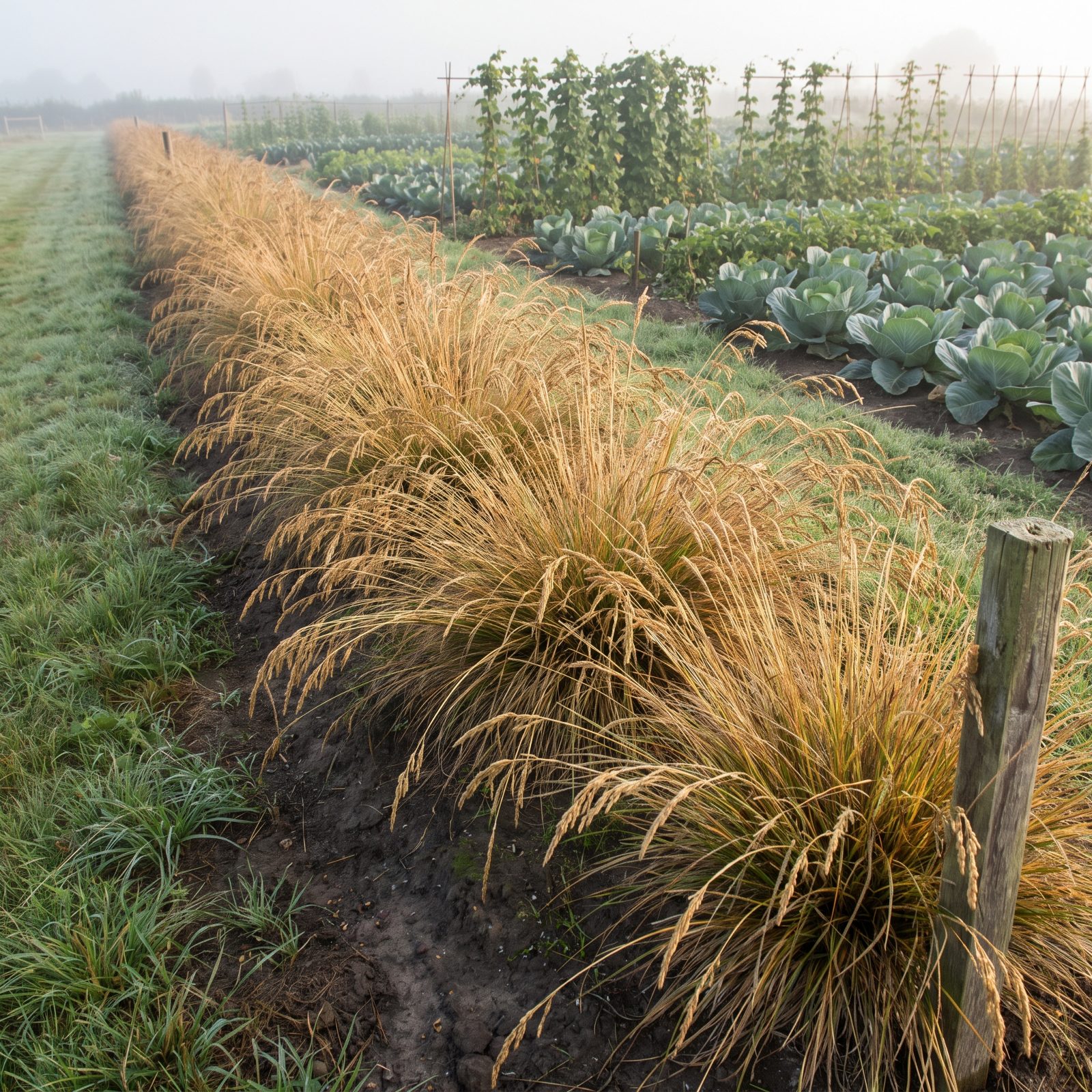 A Beetle Bank That Gives Ground Predators a Permanent Home