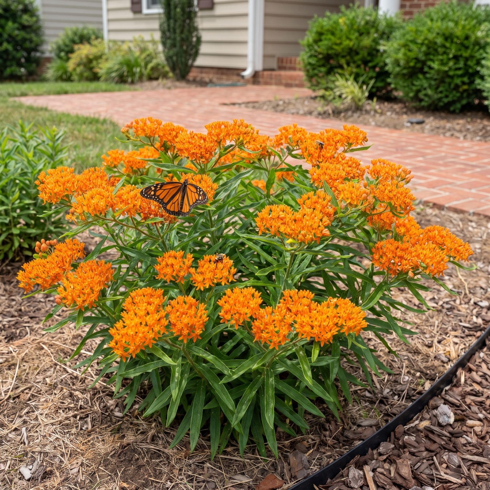 Butterfly Weed: The Orange That Stops Traffic