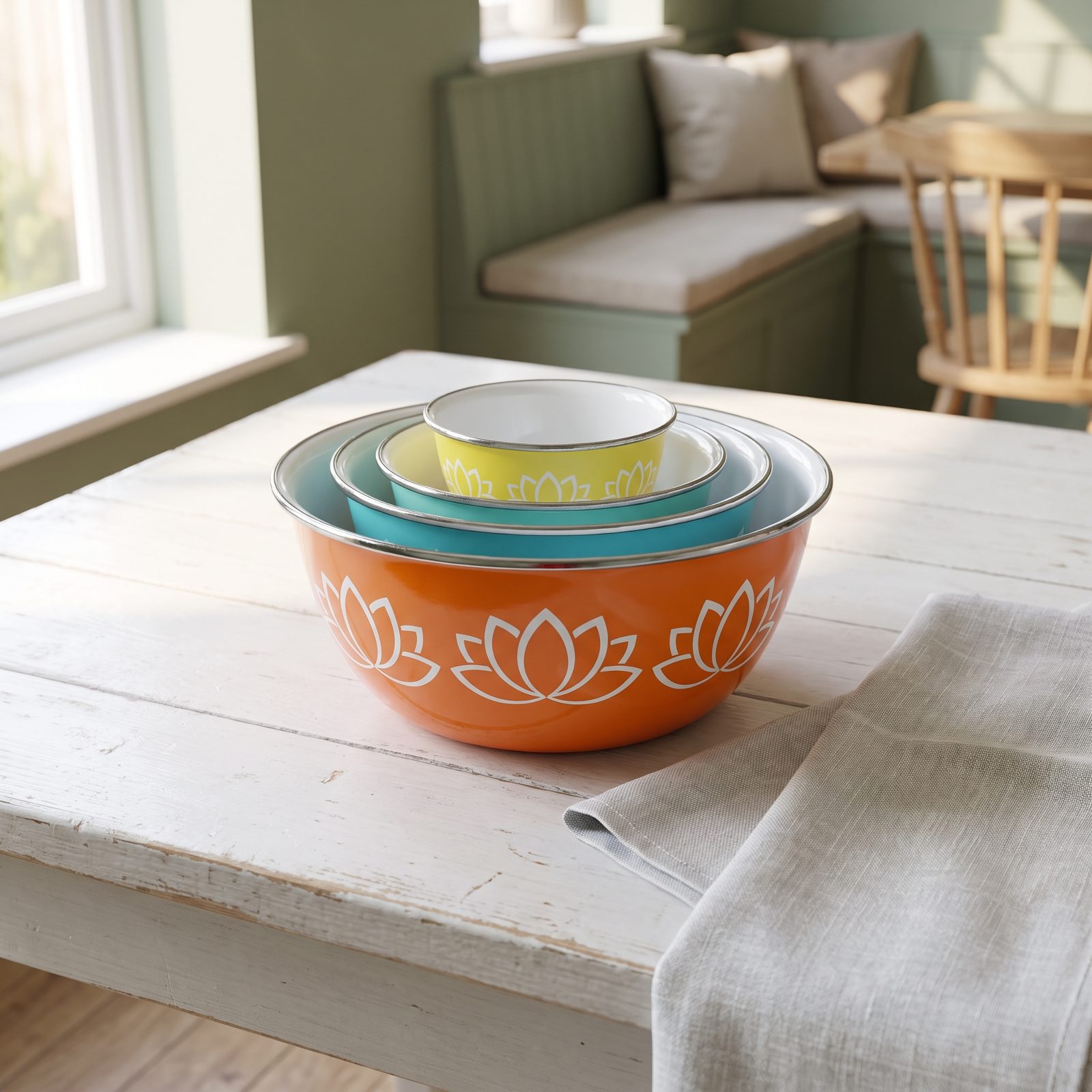 Cathrineholm Lotus Enamelware in the Colors Nobody Expects