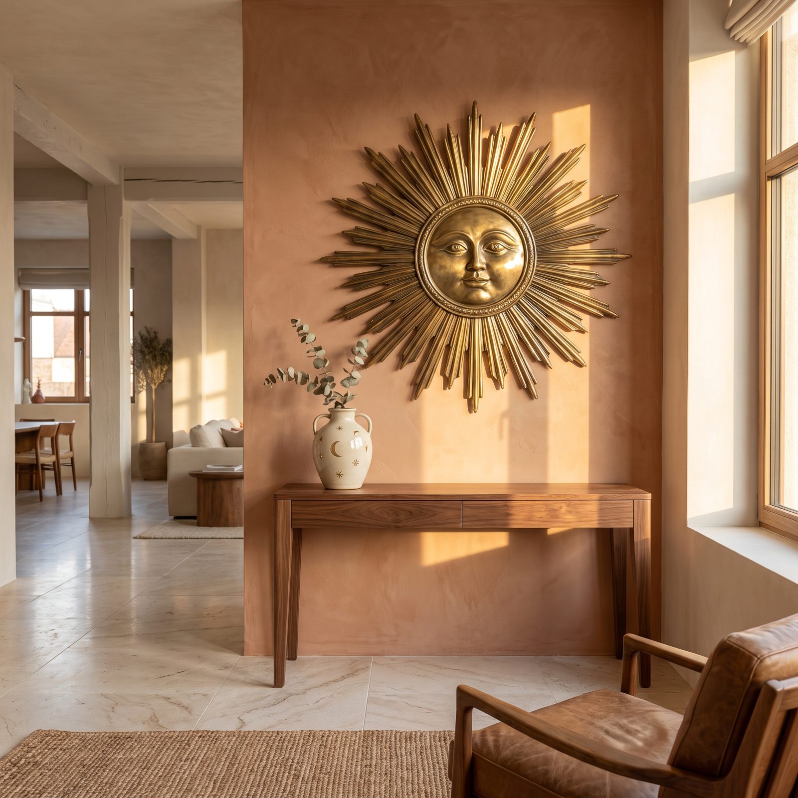 Celestial Sun-and-Moon Motifs on Mirrors and Ceramics