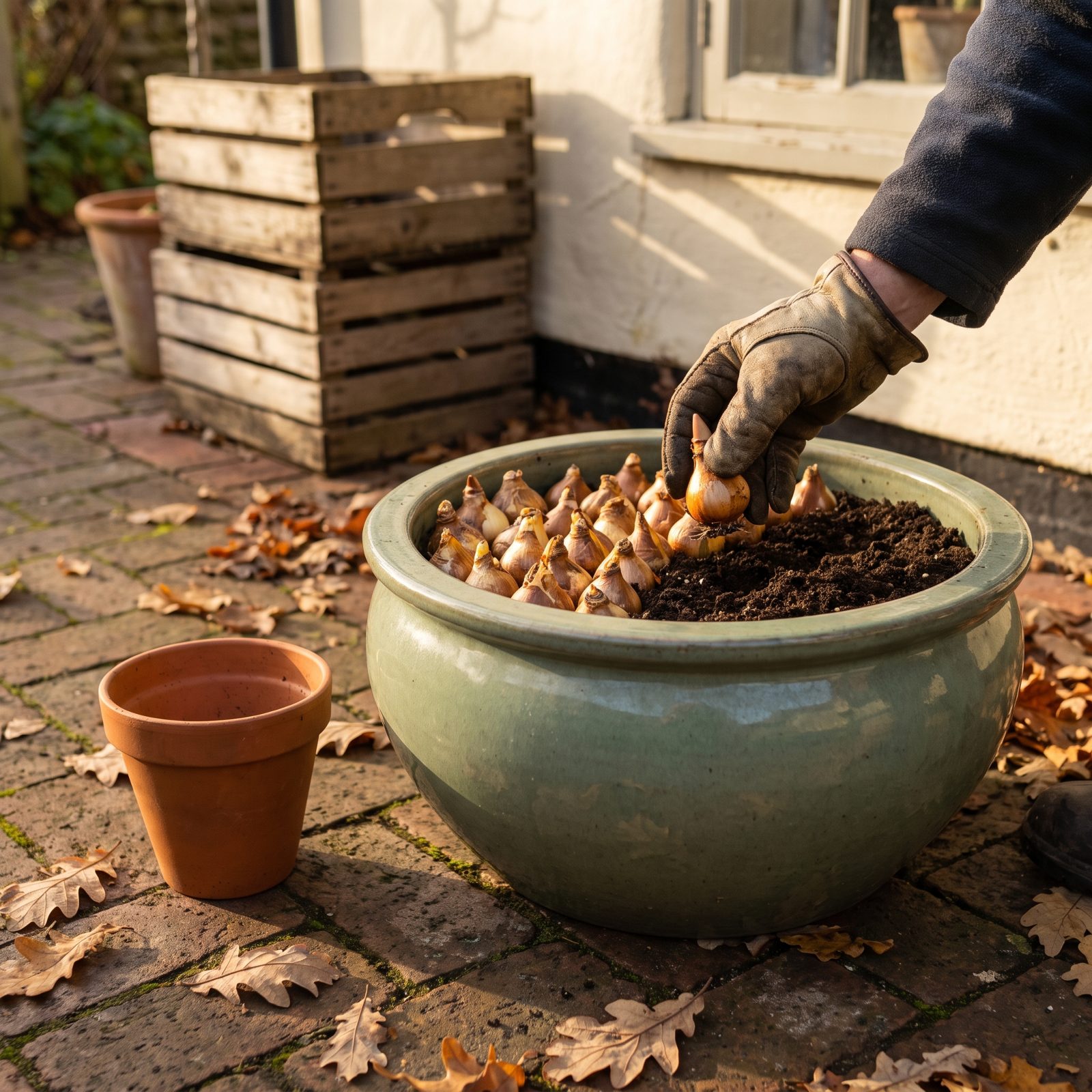 Choosing Pots Too Small to Insulate Bulbs