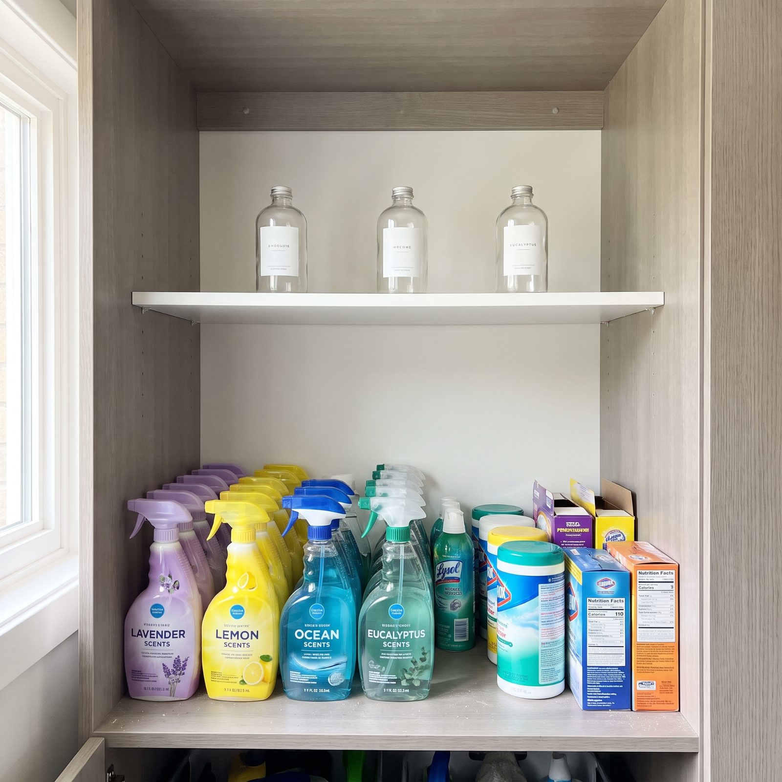 Cleaning Product Stockpiles In Every Scent Imaginable