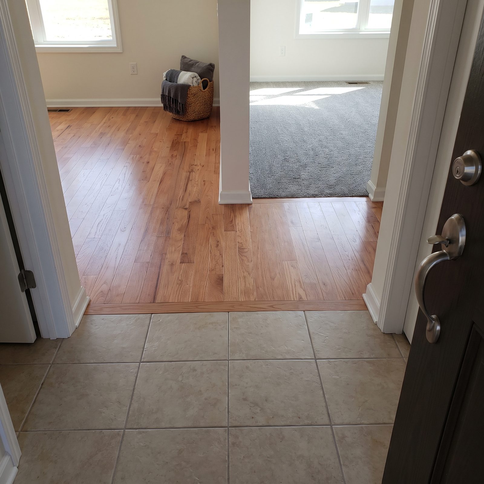 Different Flooring in Every Visible Room