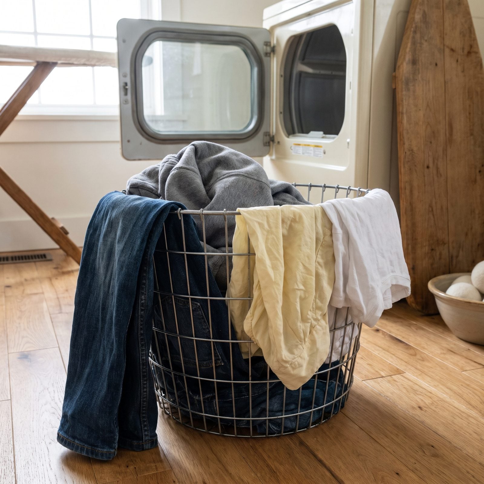 Drying Mixed-Weight Fabrics Until the Heaviest Piece Is Done