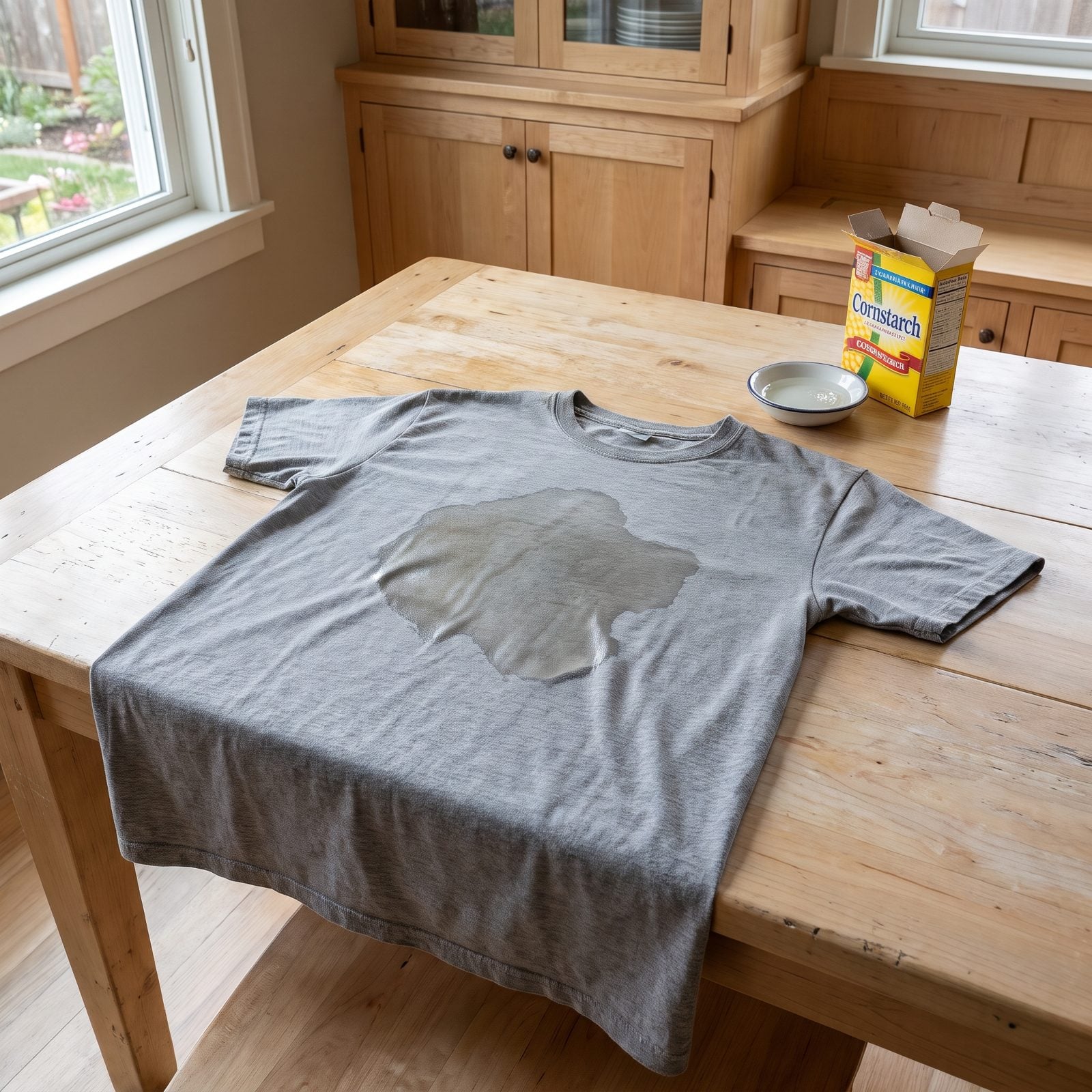 Drying an Oil Stain Before It's Actually Gone