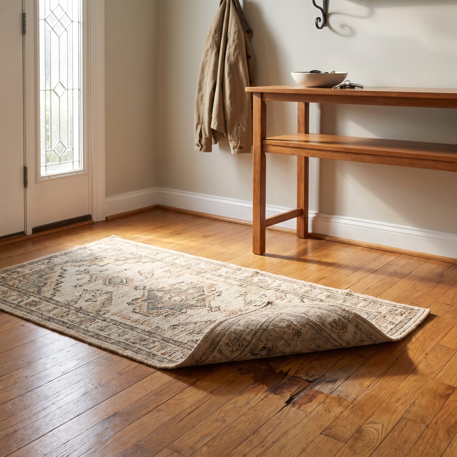 The Entry Rug That's Hiding Something