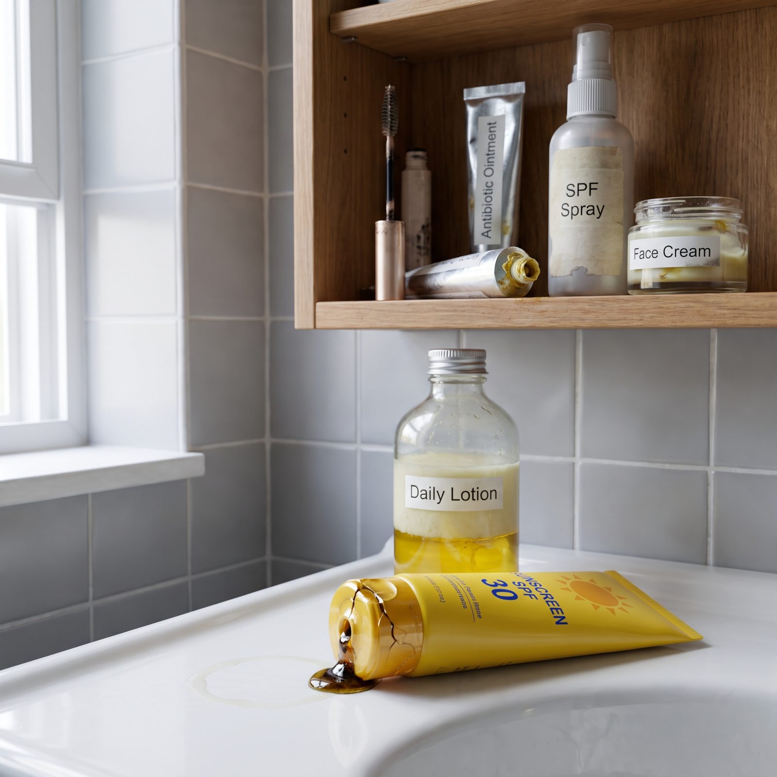 Expired Sunscreen and Personal-Care Products Lingering Long After They Stopped Working