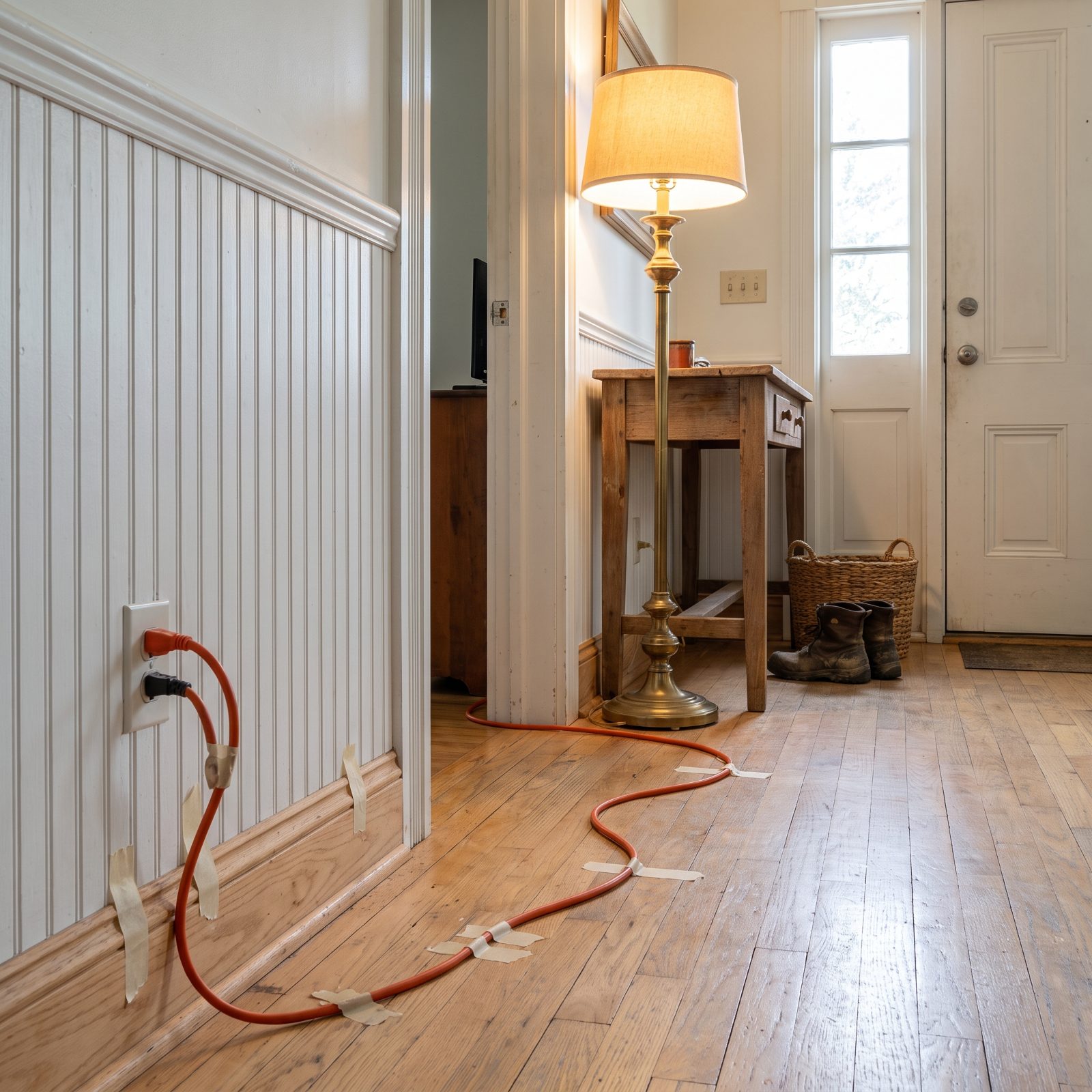 The Extension Cord That Became the Wiring