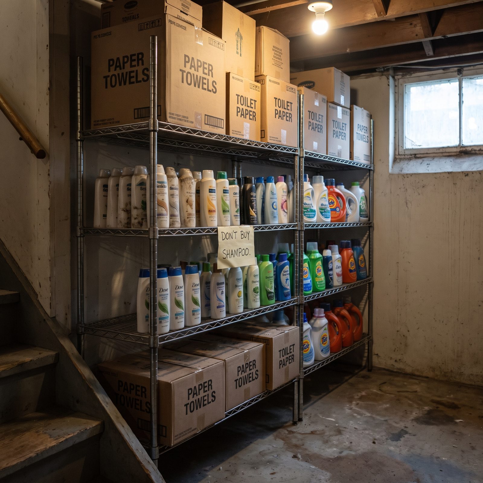 The Extra Shampoo Is in the Basement, So You Keep Buying More