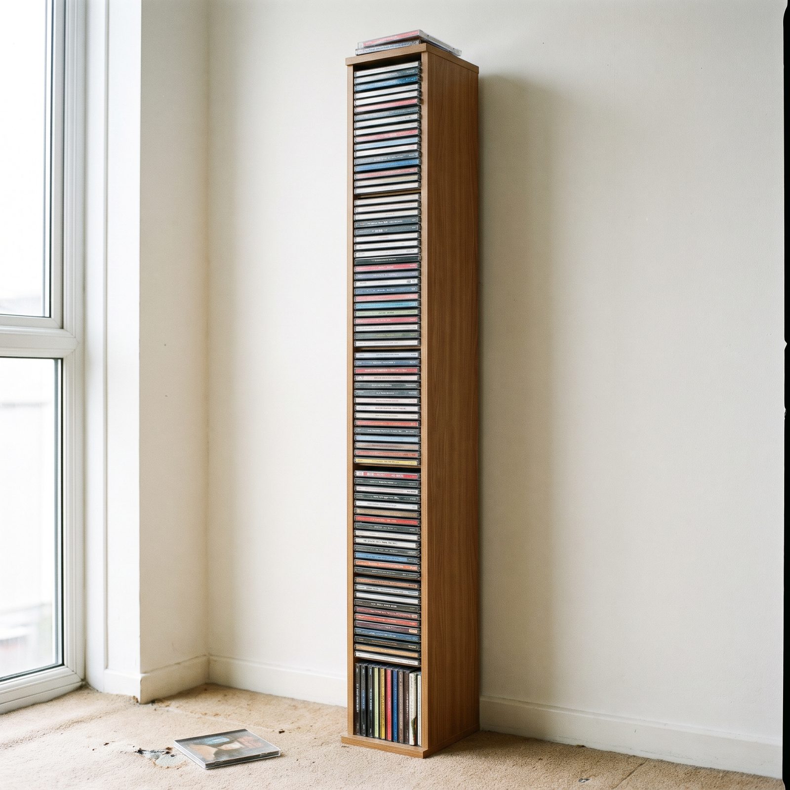 The Floor-Standing CD Storage Tower