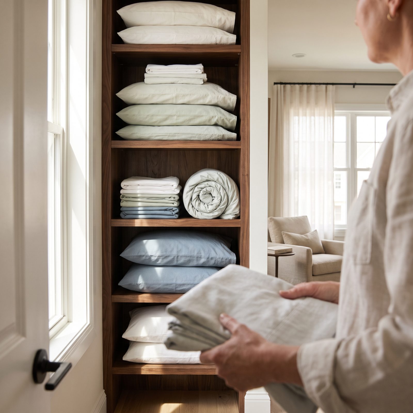 Folding Fitted Sheets Perfectly