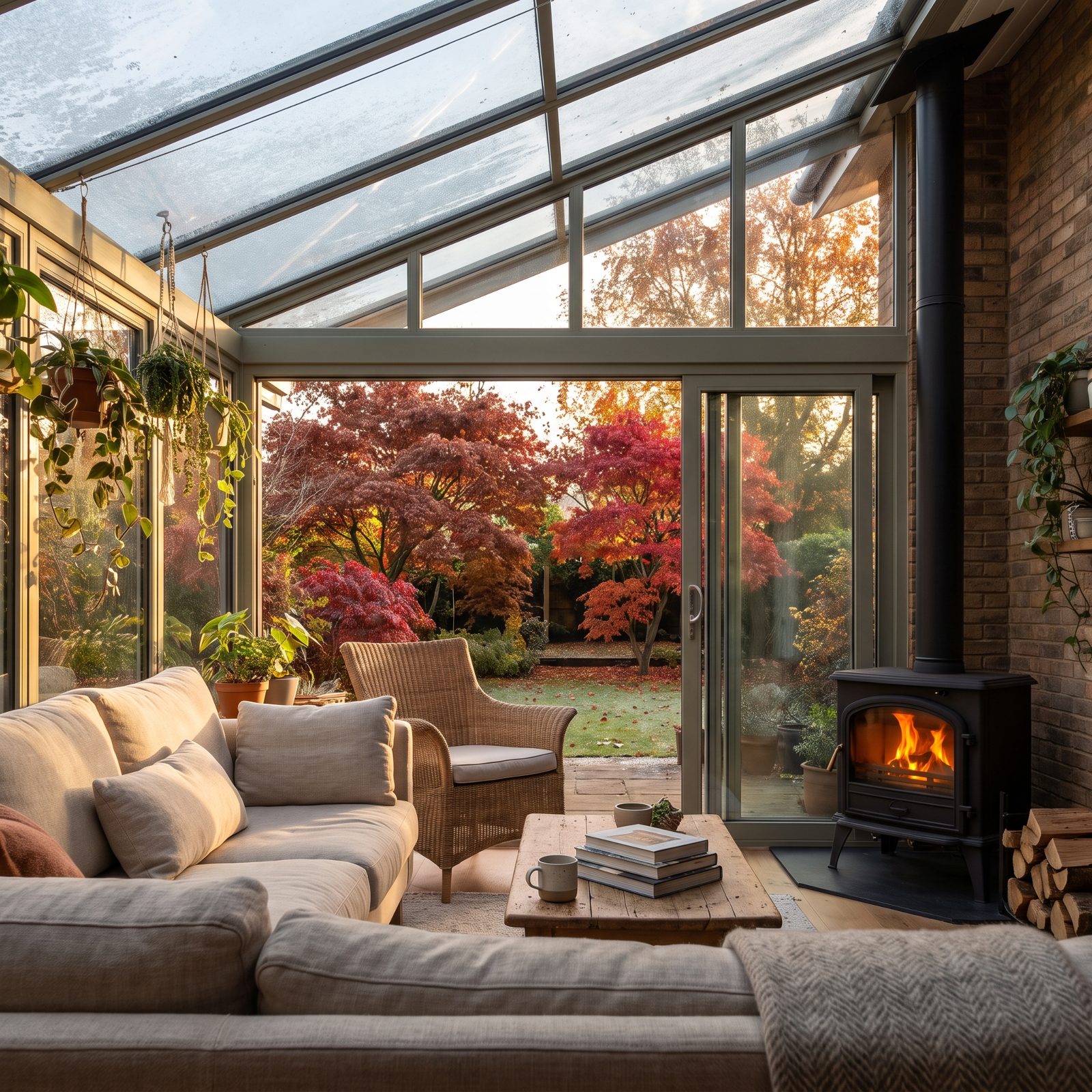 Four-Season Covered Garden Rooms You Use in December