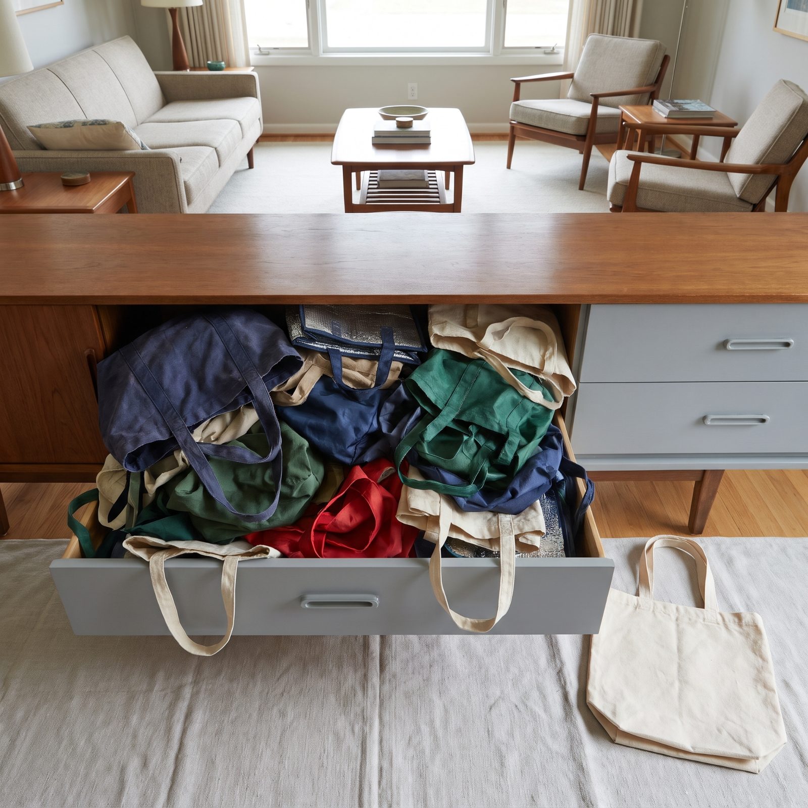 The Free Tote Bag Collection That Breeds In Drawers