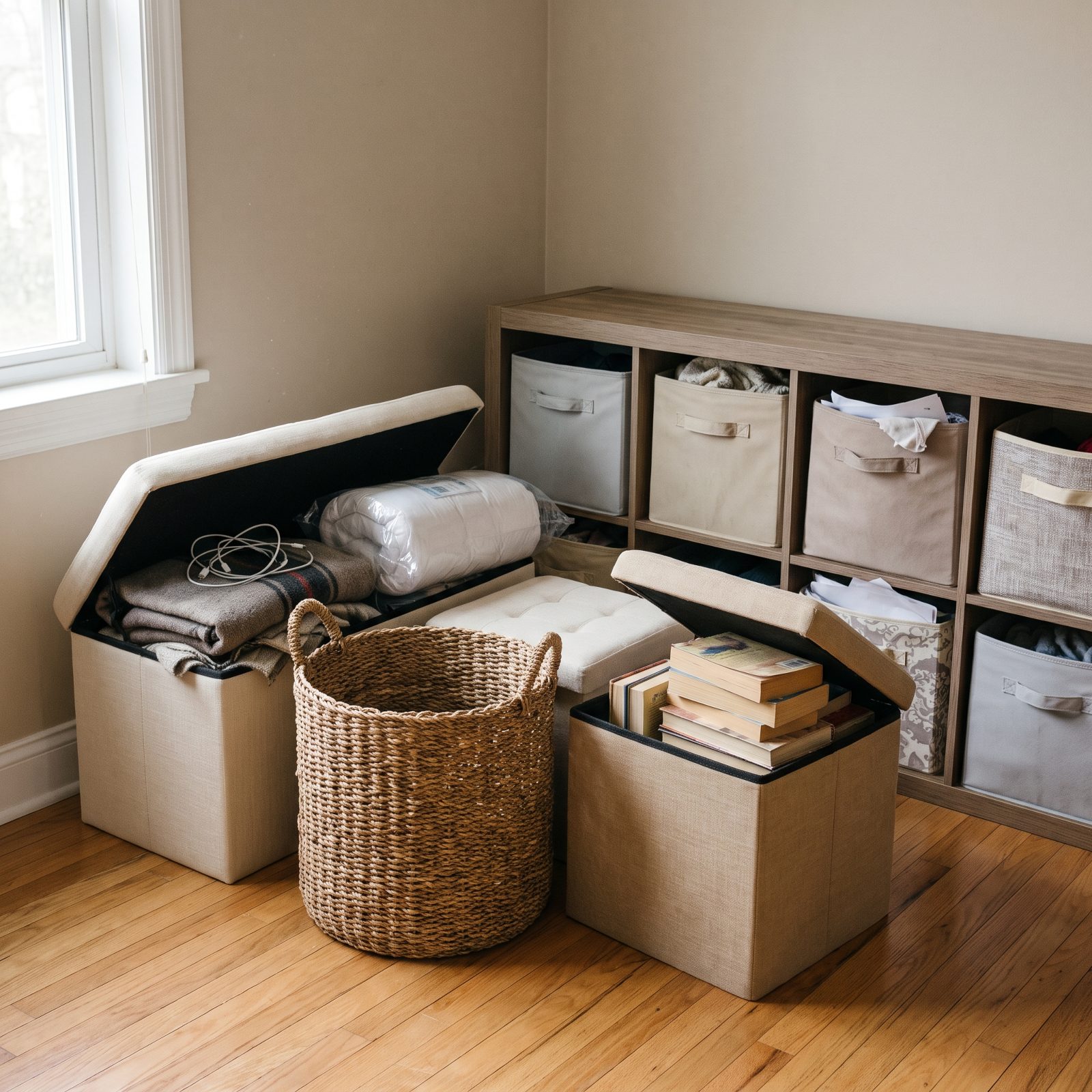 Furniture Bought to Hold the Backlog, Where Storage Grows and the Pile Never Does