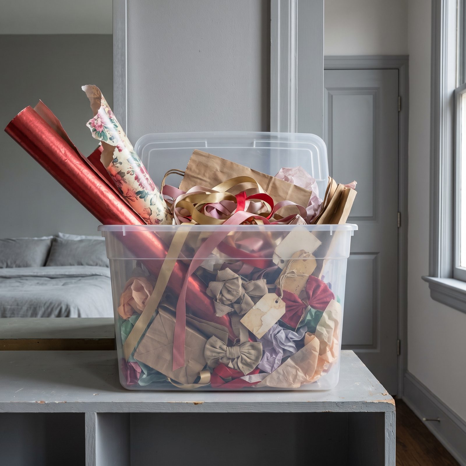 Gift-Wrap Scraps Too Small to Wrap Almost Anything