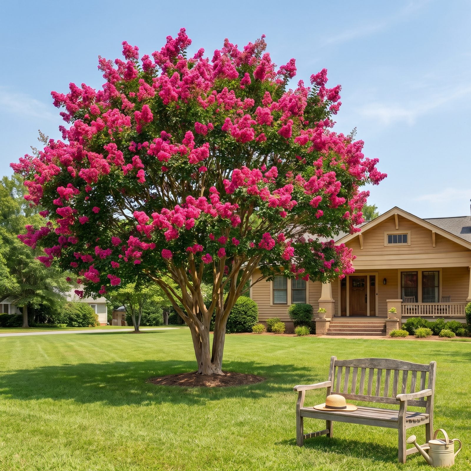 Give Crapemyrtles Full Sun and Room to Breathe