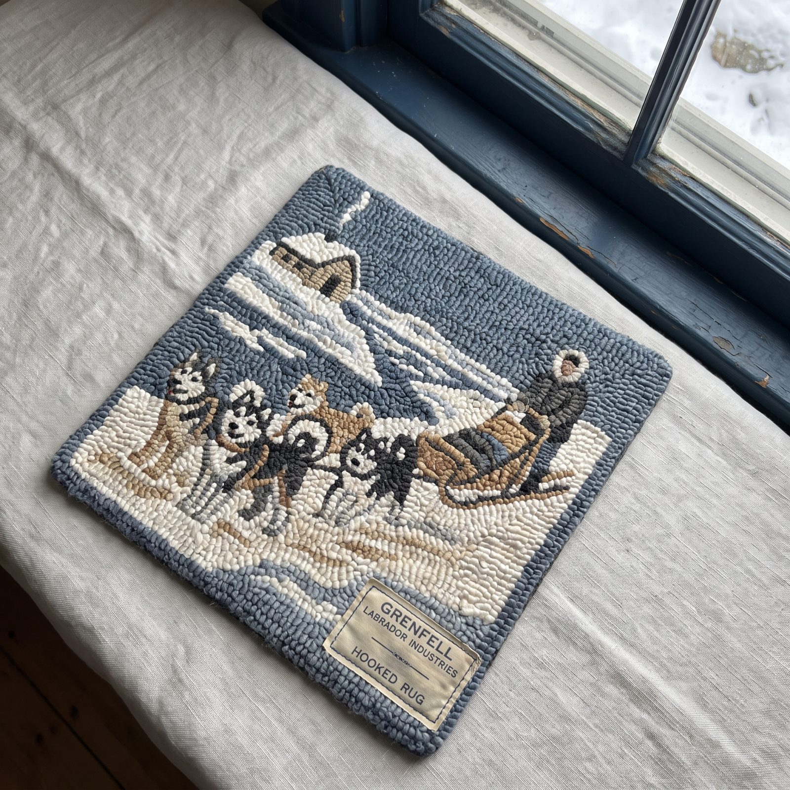 Grenfell Hooked Mats: The Textiles Made From Silk Stockings