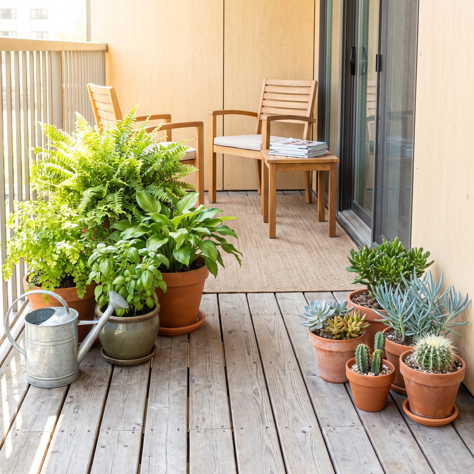 Group Containers by Watering Needs
