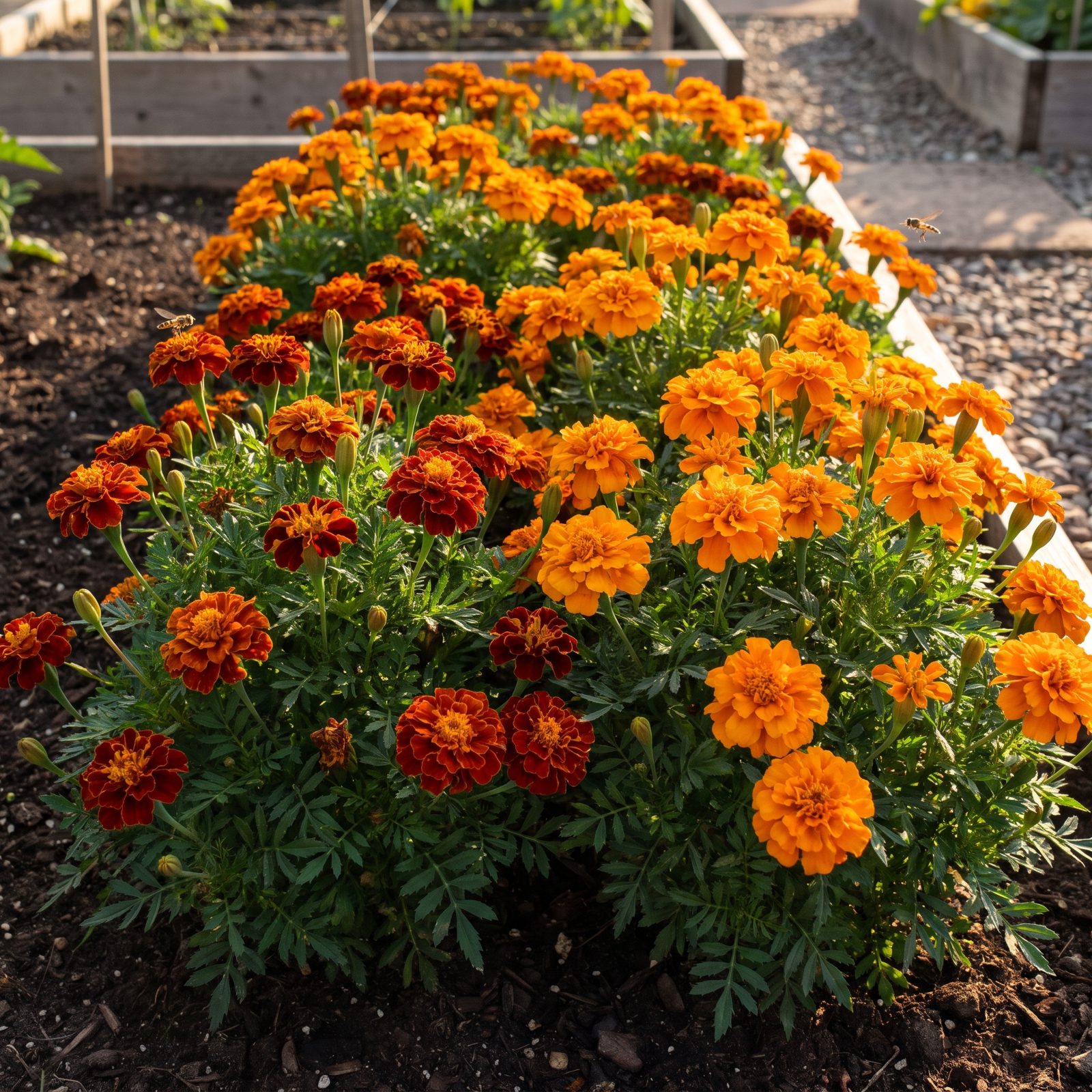 Grow French Marigolds as a Crop to Reduce Root-Knot Nematodes