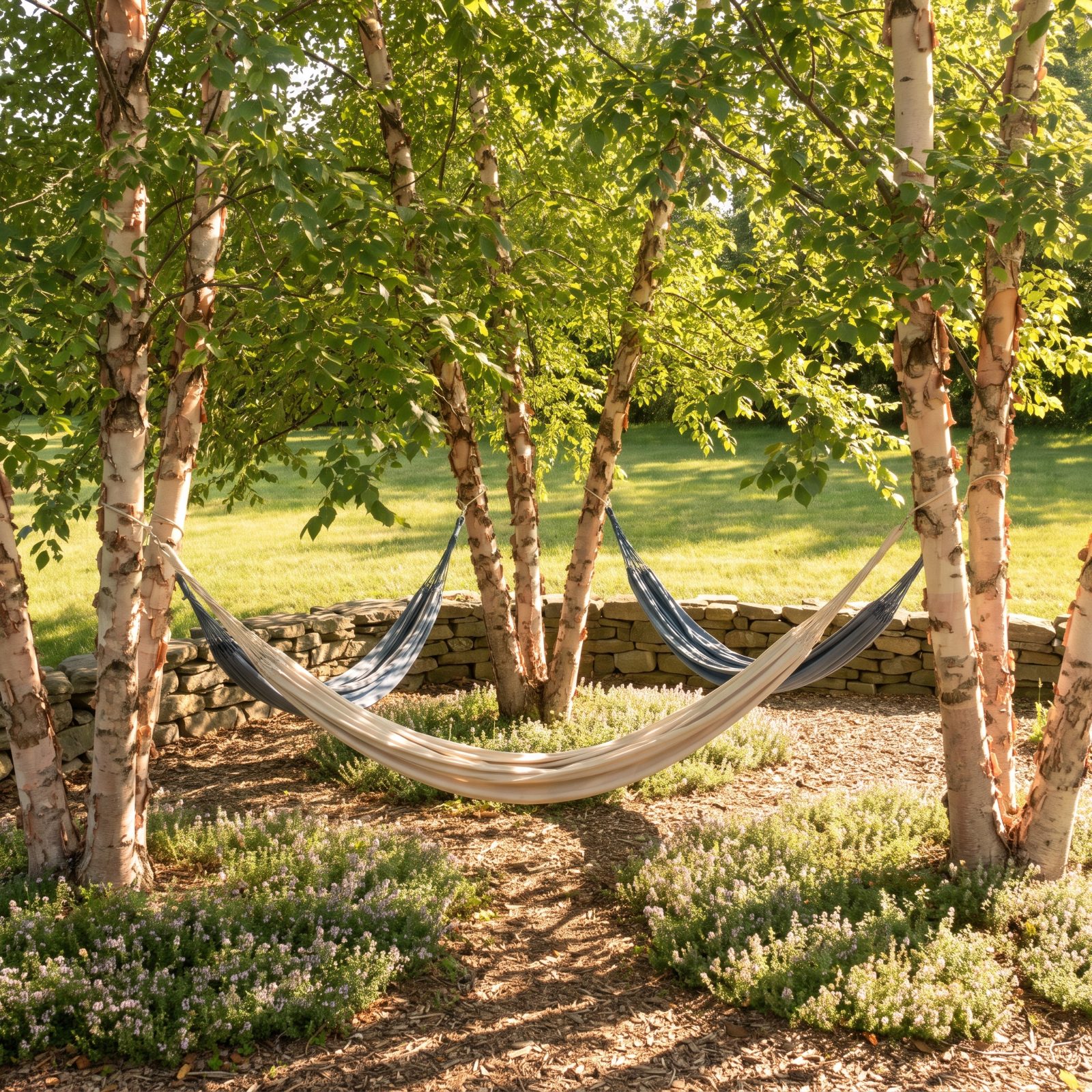 Hammock Groves Tucked Between Multi-Trunk Trees