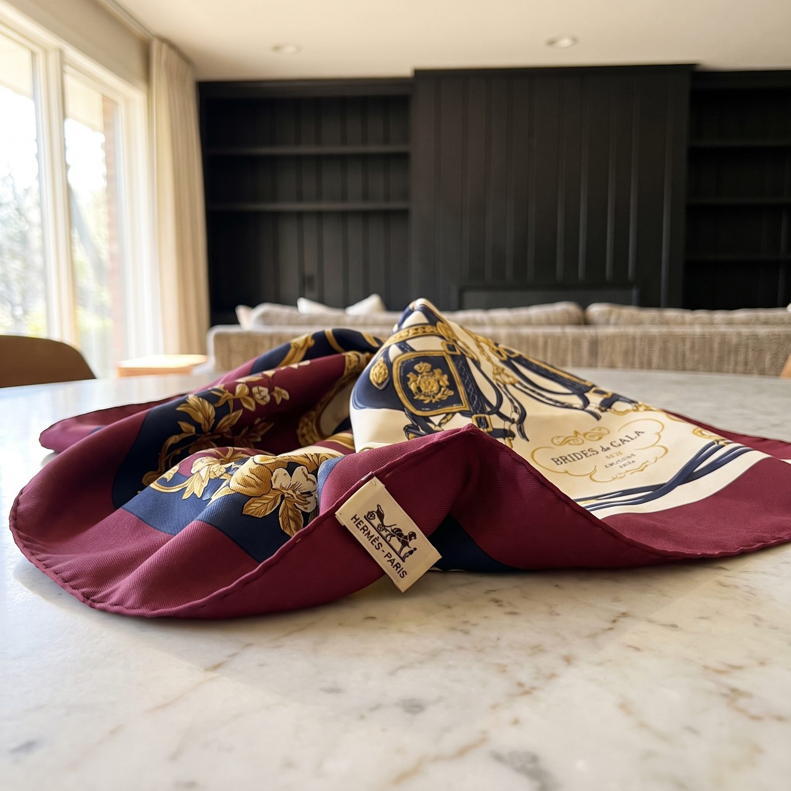 Hermès Silk Scarves: The Label, the Hand-Rolled Hem, and a Design They Stopped Making