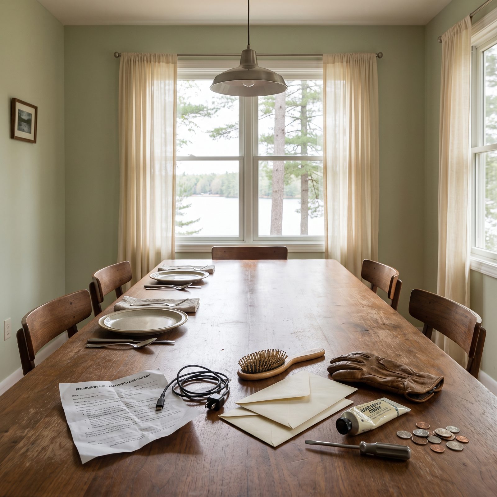 The Household Inbox You Never Named, Why the Dining Table Collects Everything Homeless