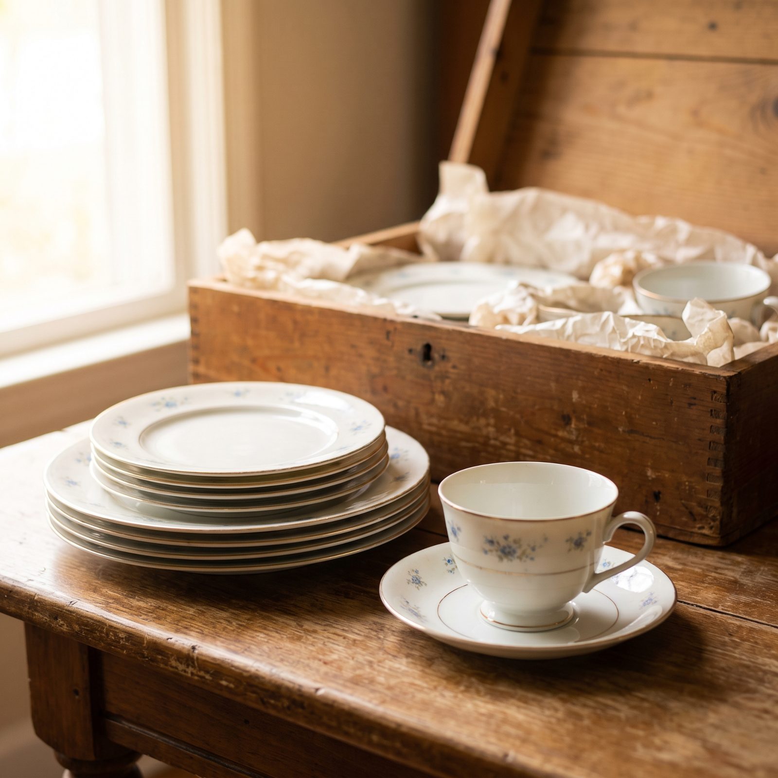 Inherited China Turns Family Expectations Into Visible Objects