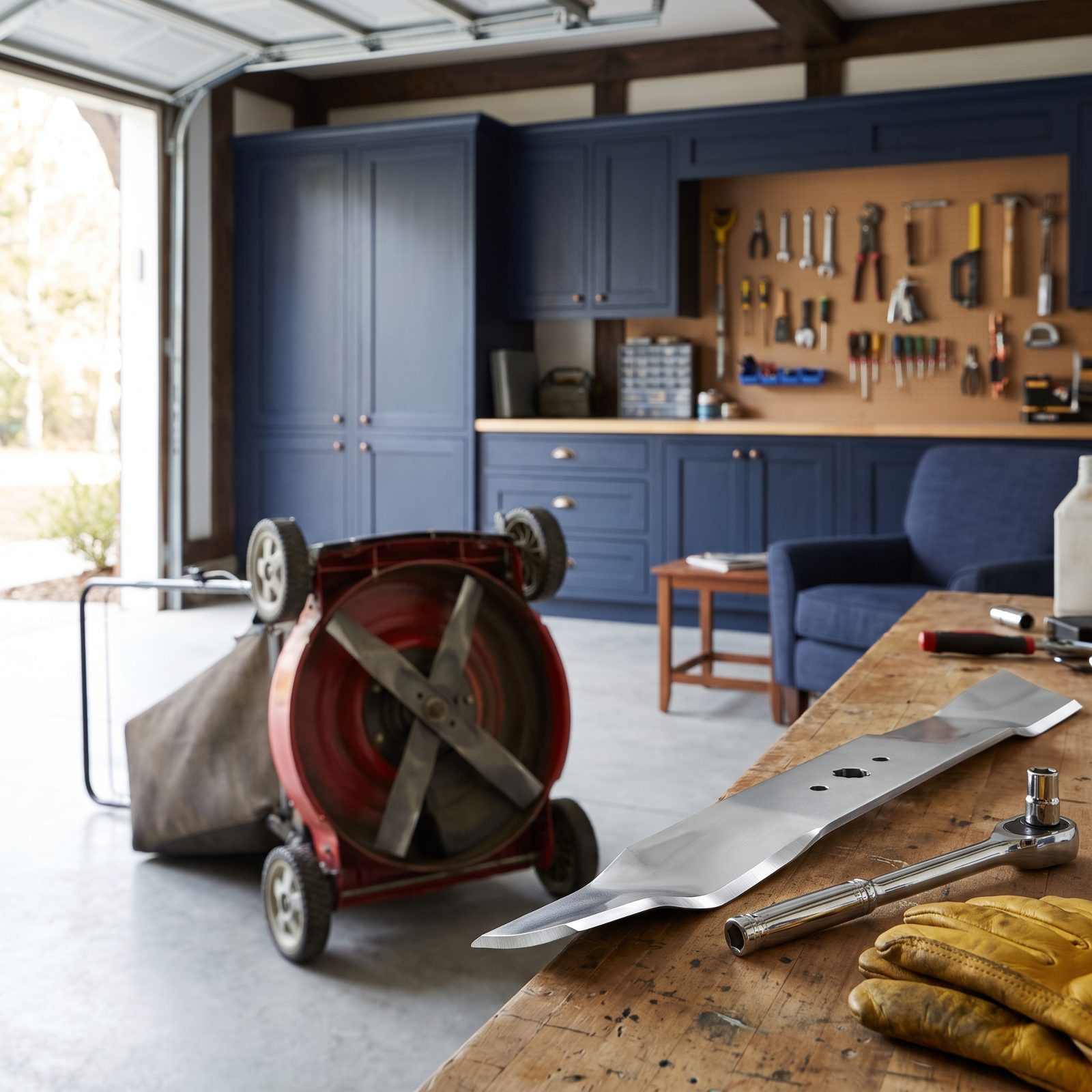 Keep a Second Mower Blade Sharpened and Ready to Swap