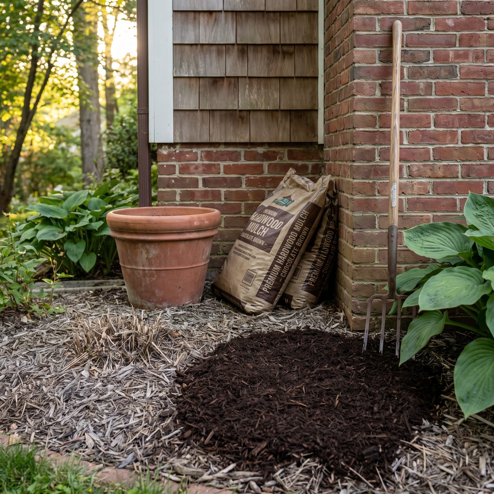 Keep Spare Matching Mulch Stashed for Midseason Touch-Ups