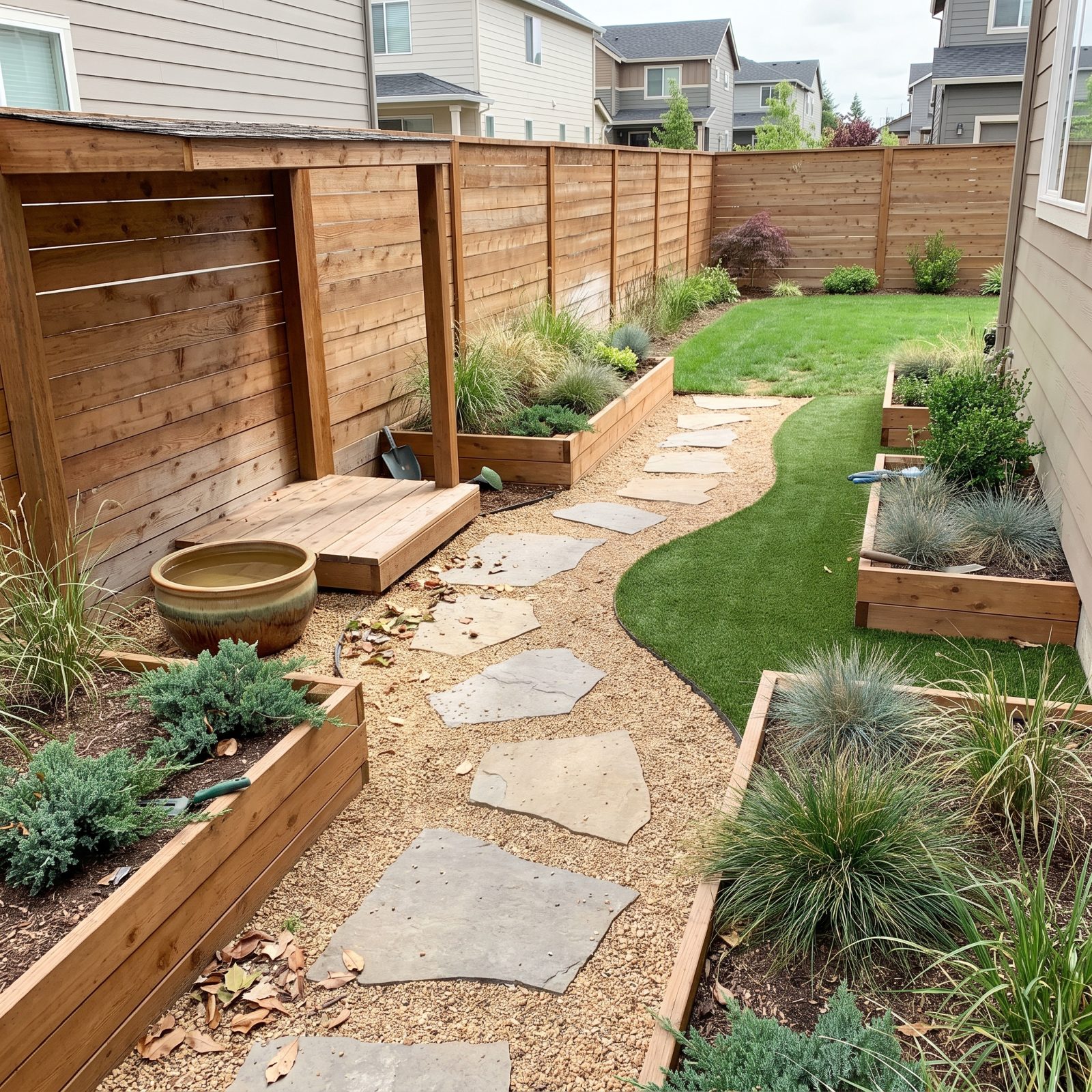 Landscaped Dog Runs