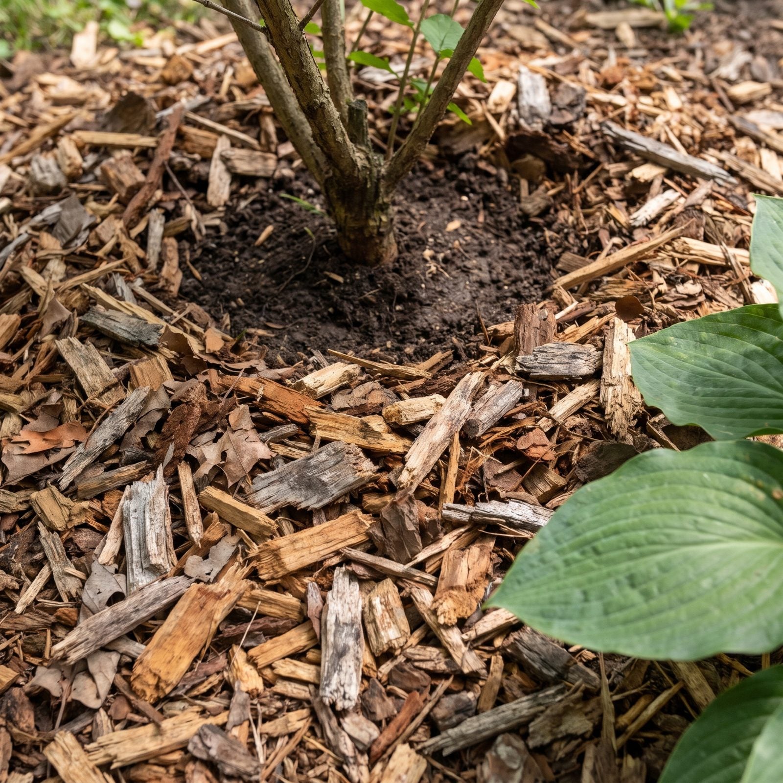 Lay Down a Thick Blanket of Organic Mulch