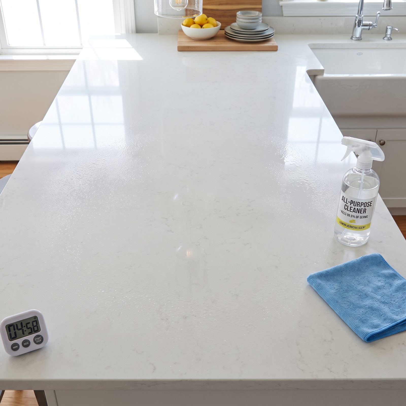 Leaving Disinfectant Wet Long Enough to Actually Kill Germs