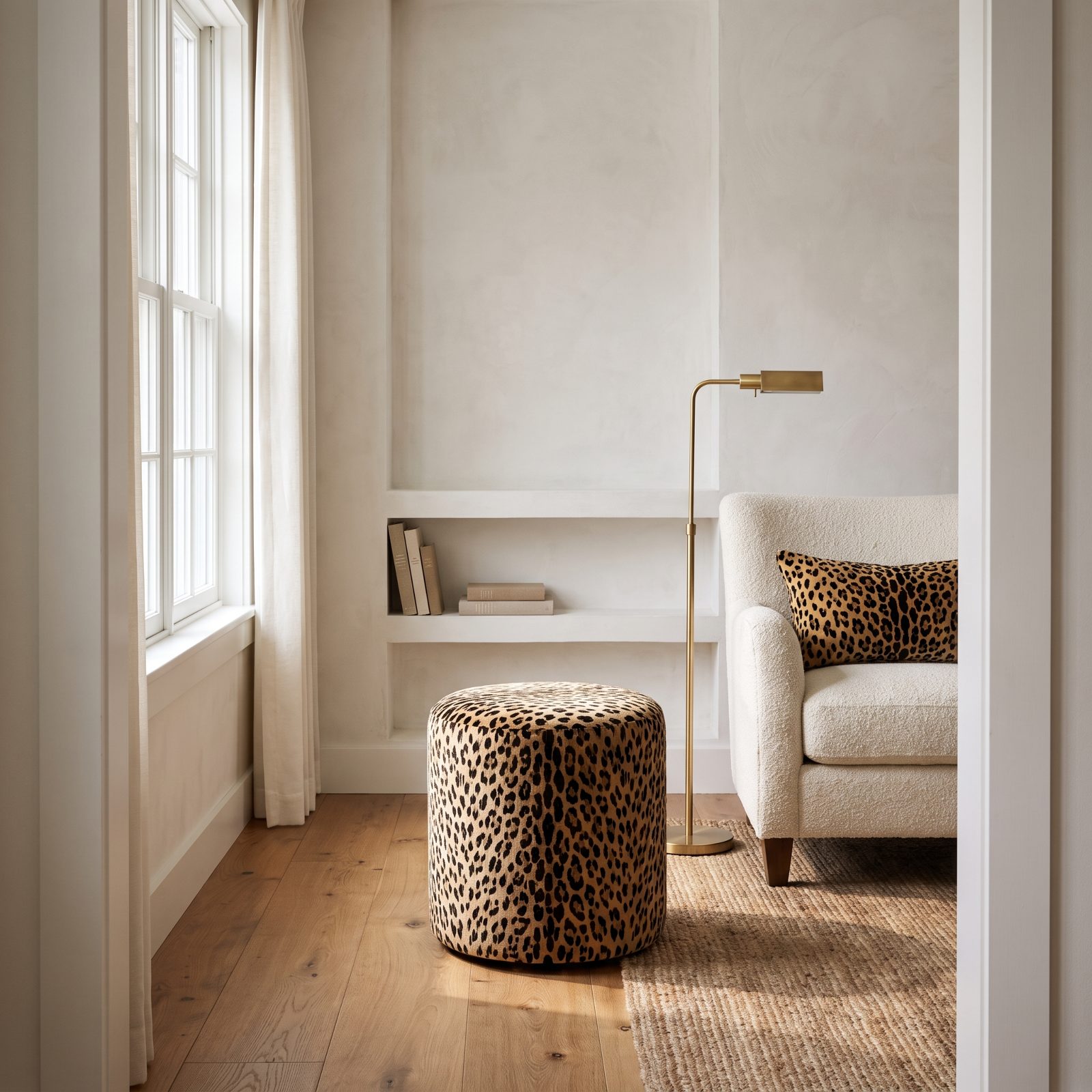 Leopard-Print Accents in Small, Confident Doses