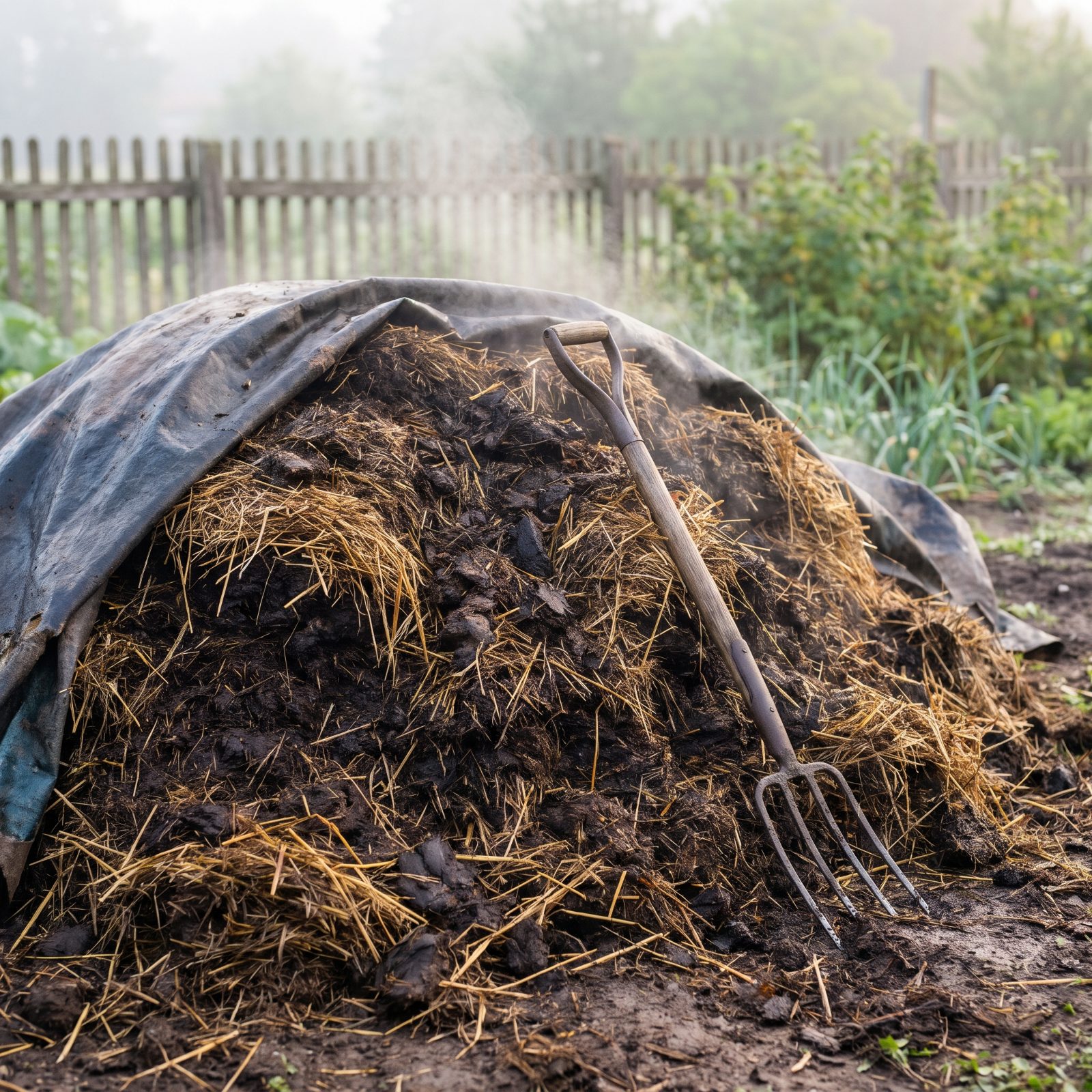 Let Manure Age Before It Goes Anywhere Near Roots