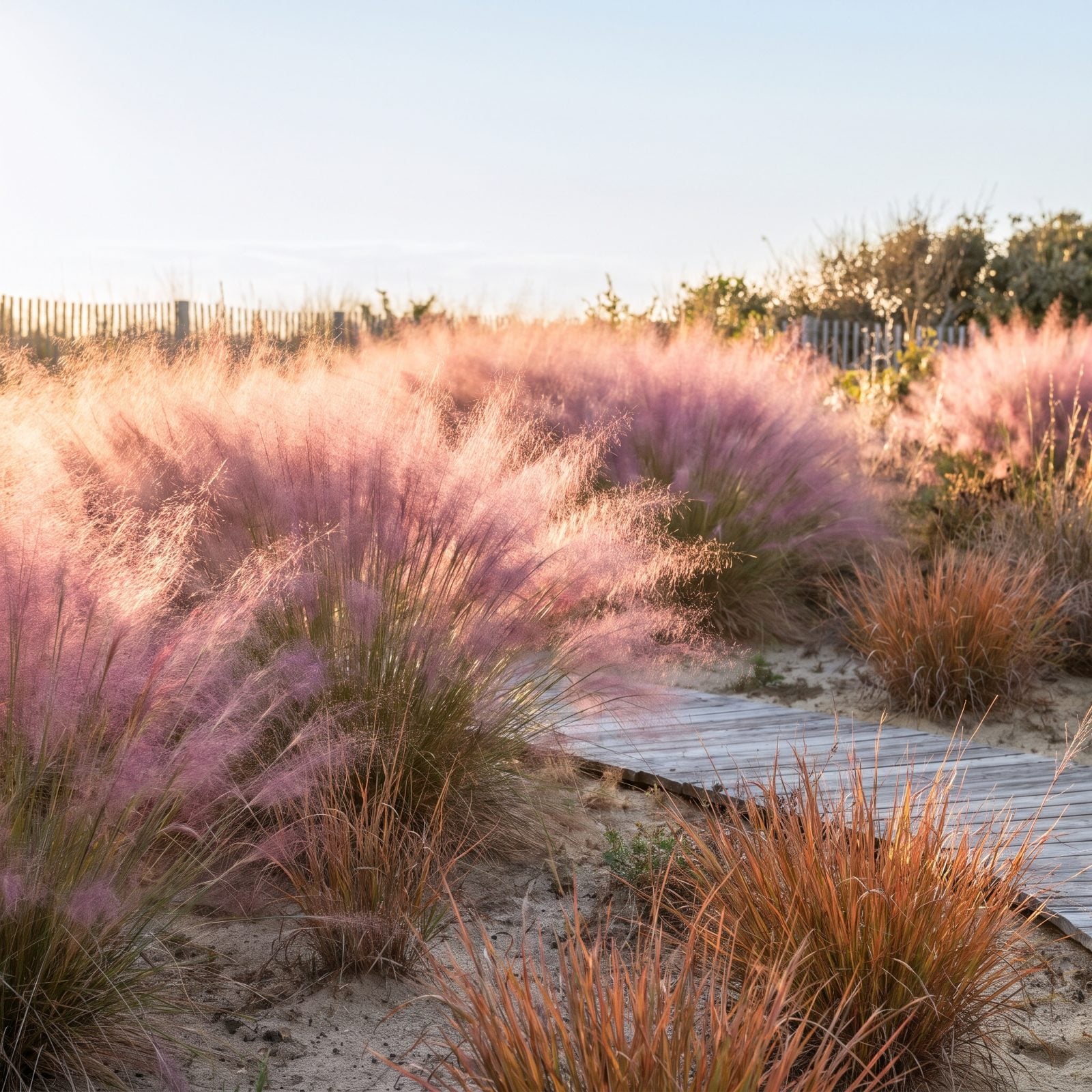 Let Pink Muhly Grass and Other Natives Do the Heavy Lifting