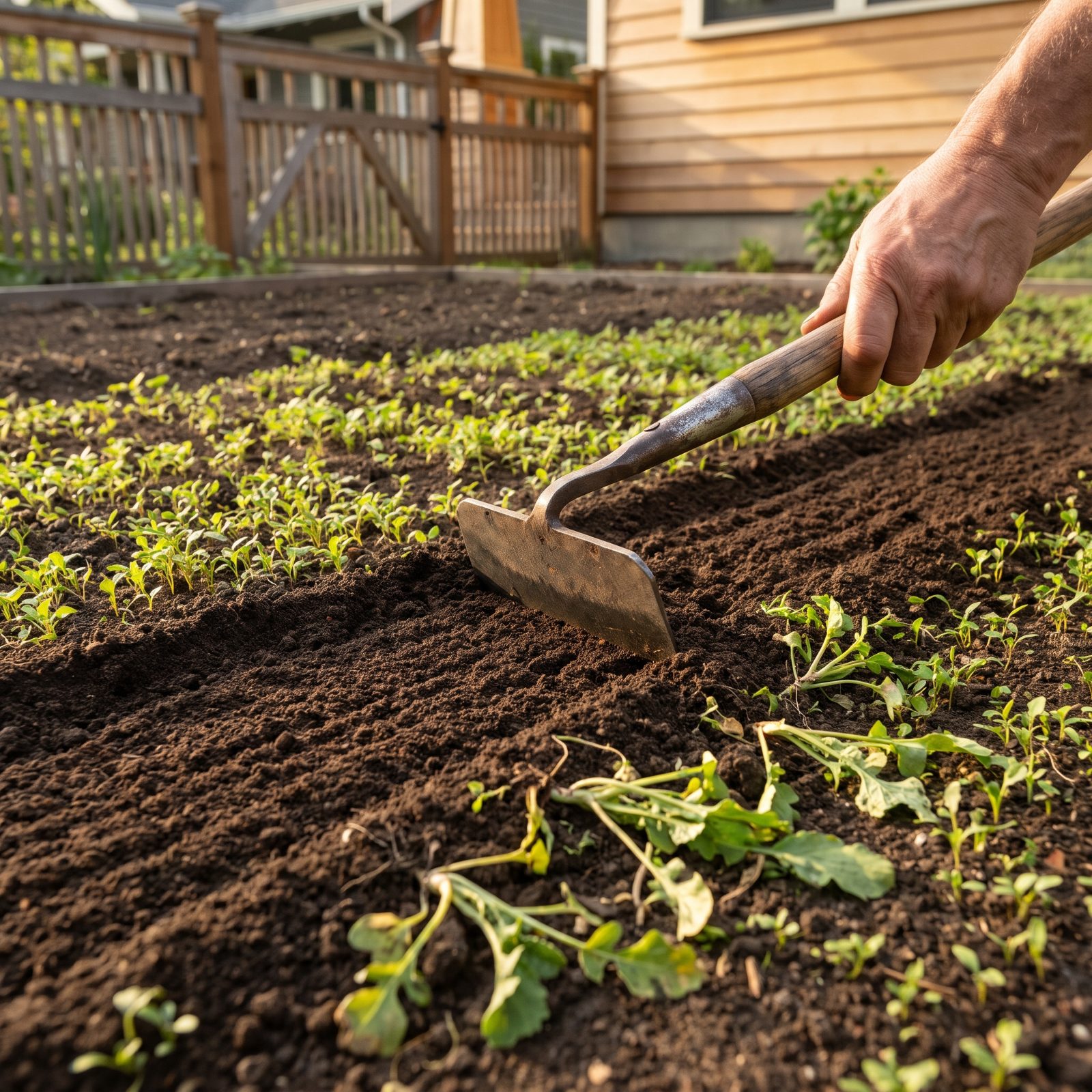 Make a Stale Seedbed and Remove Weeds Before Planting