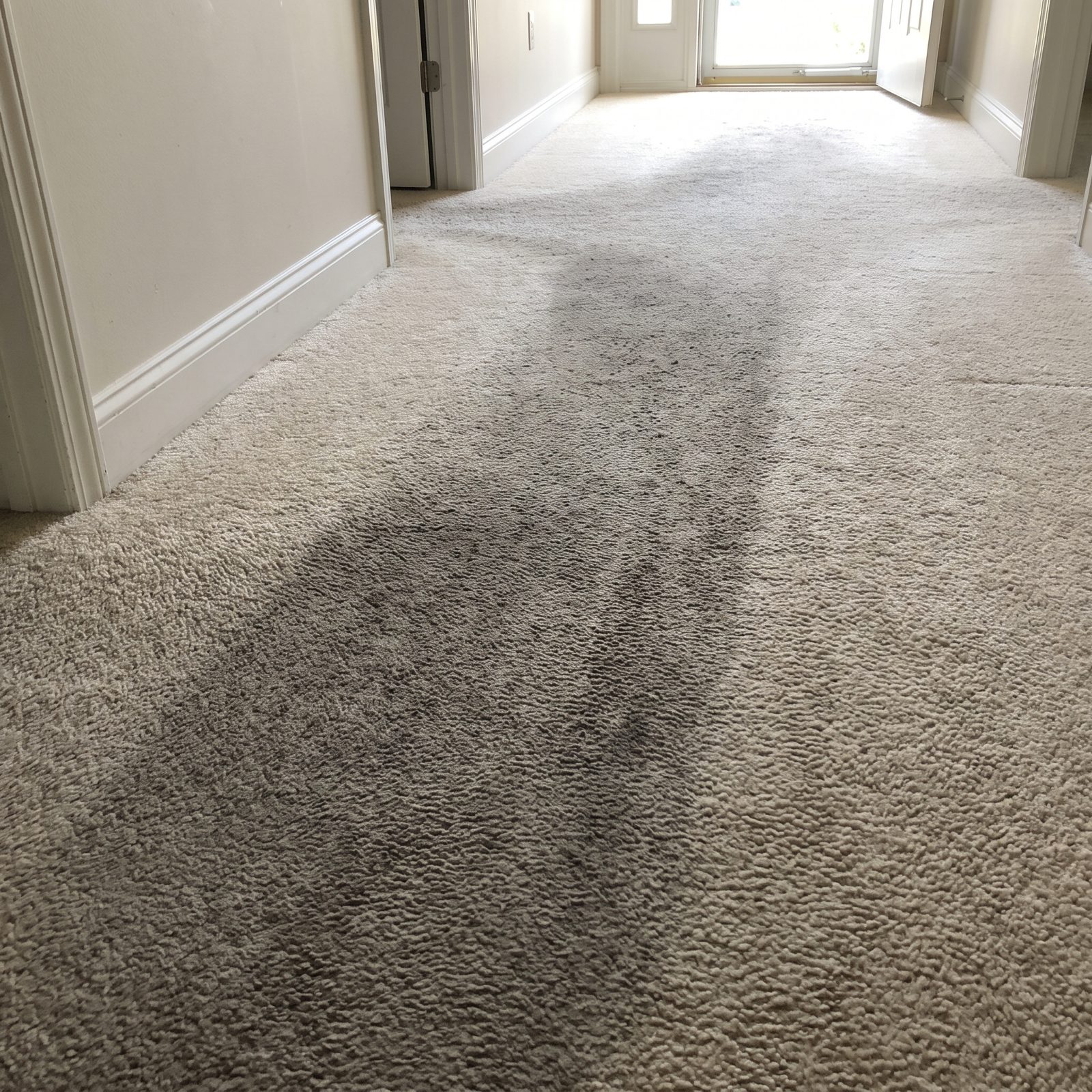 The Matted Traffic Path Worn Into Your Carpet