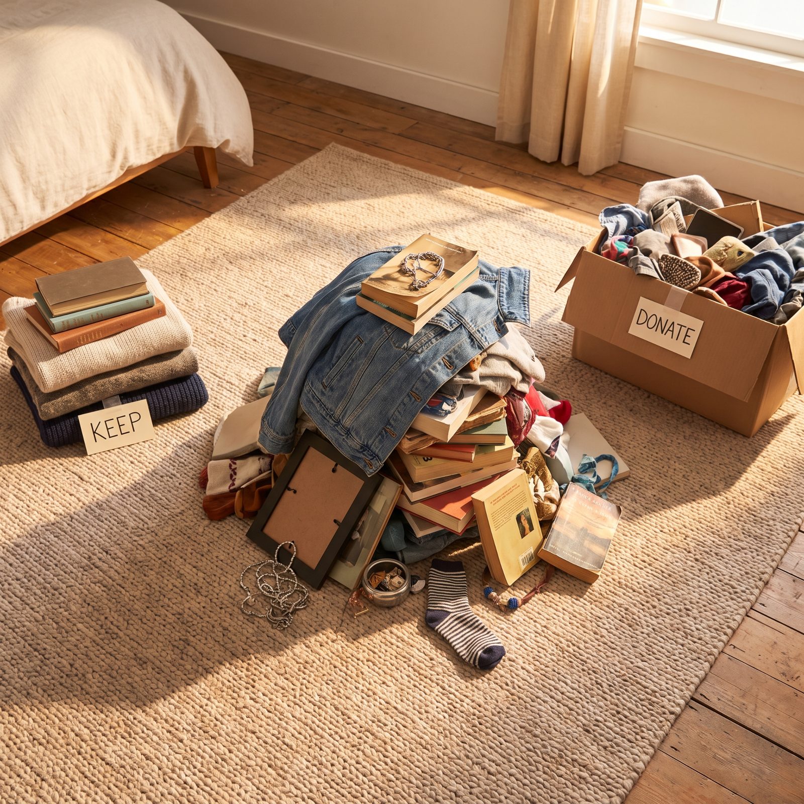 The Maybe Pile Is Where Your Old Self Stalls