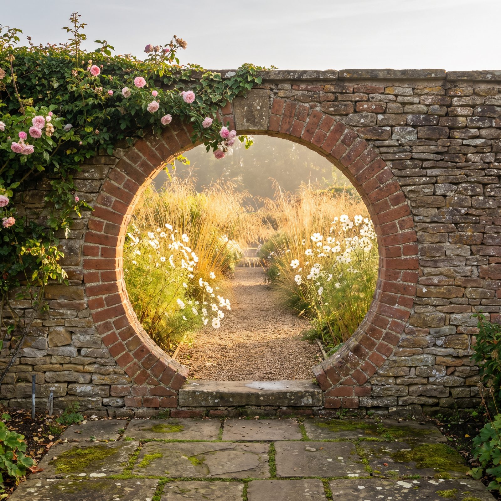 A Moon Gate Entrance