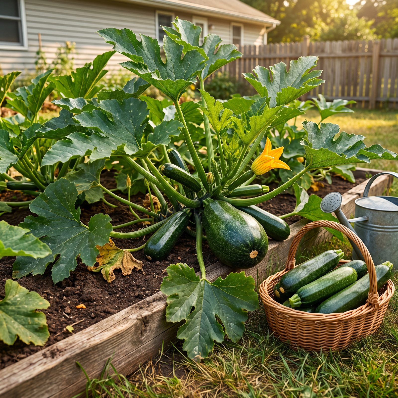 More Zucchini Plants Than Any Family Needed