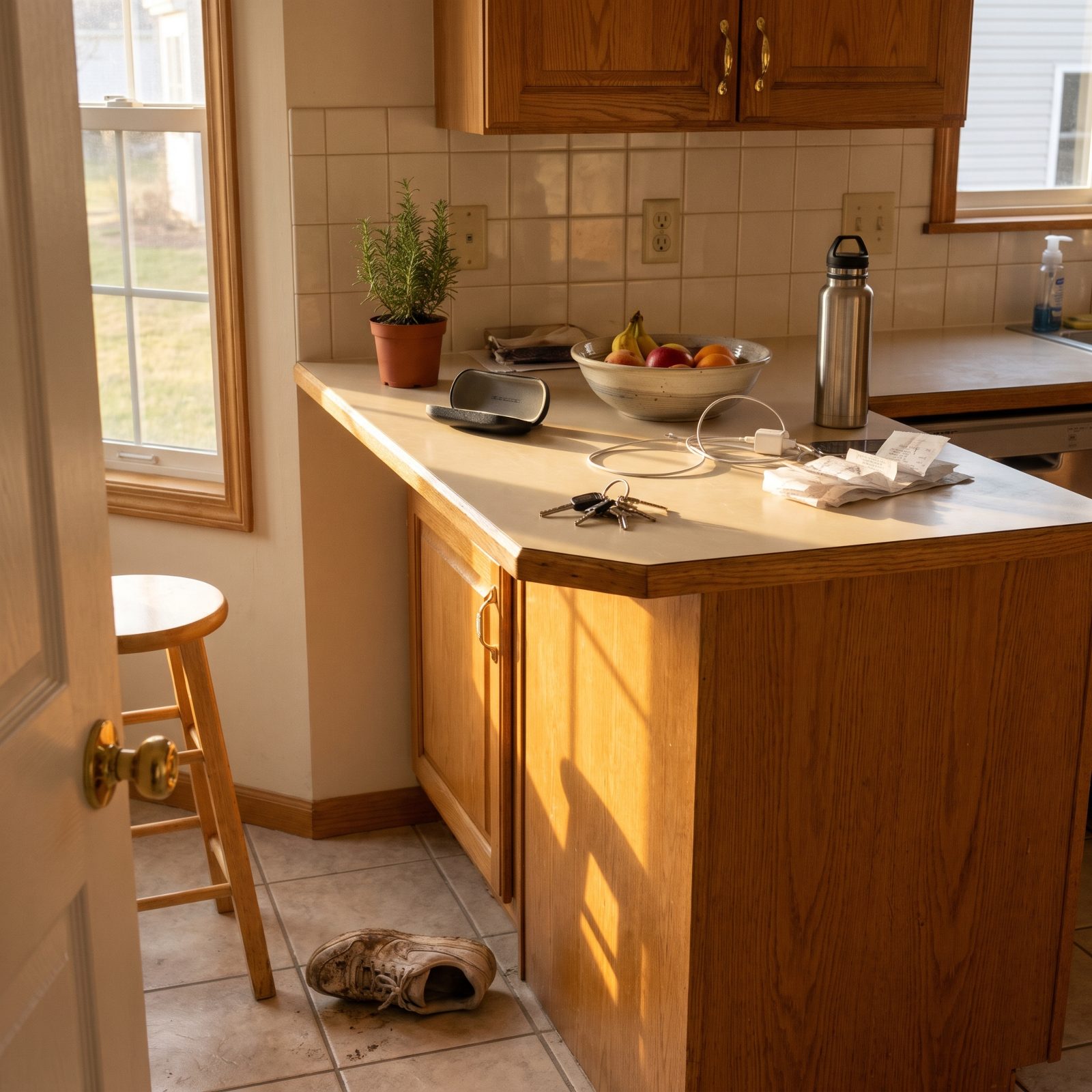 Mornings Feel Rushed Because Nothing Has a Home