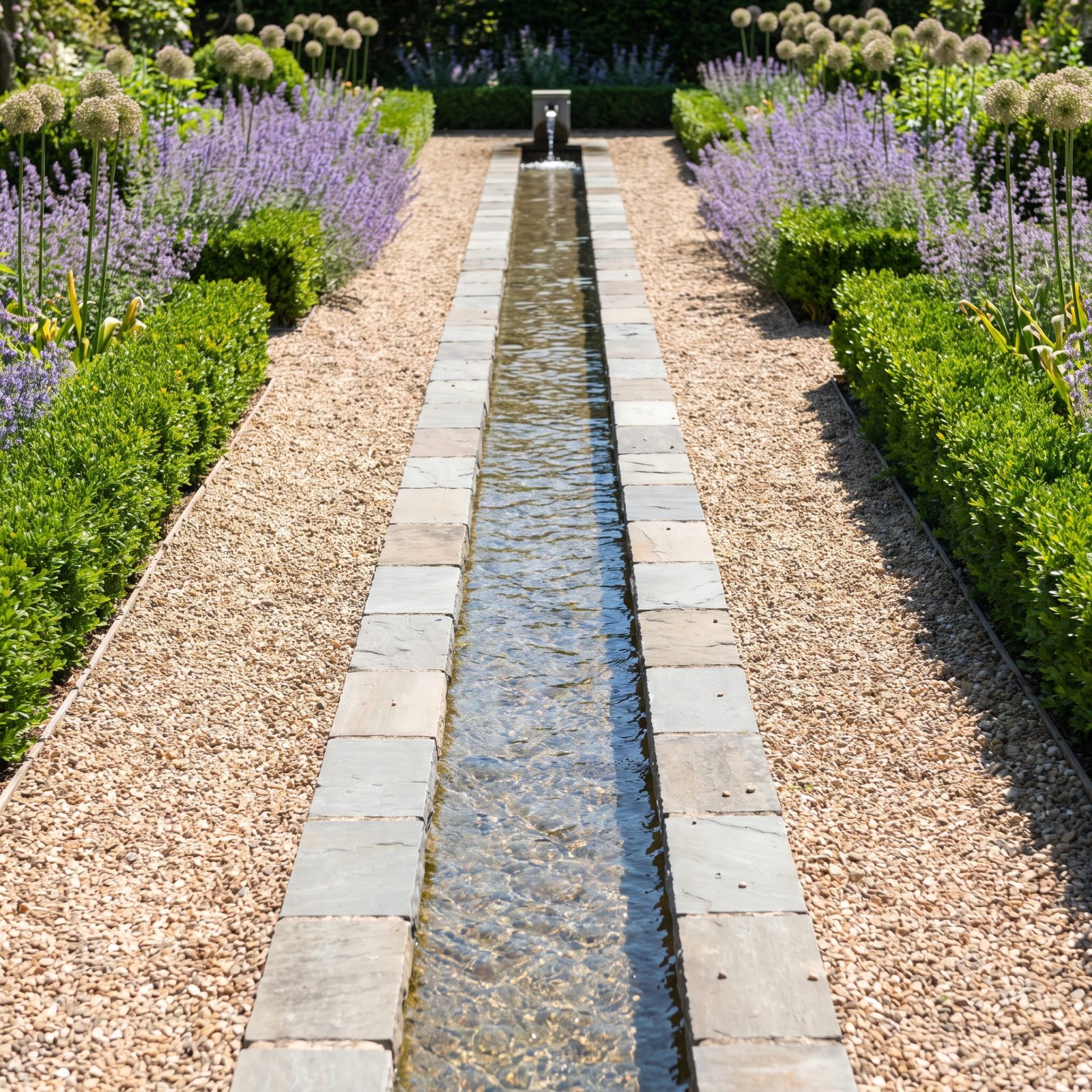 A Narrow Recirculating Rill