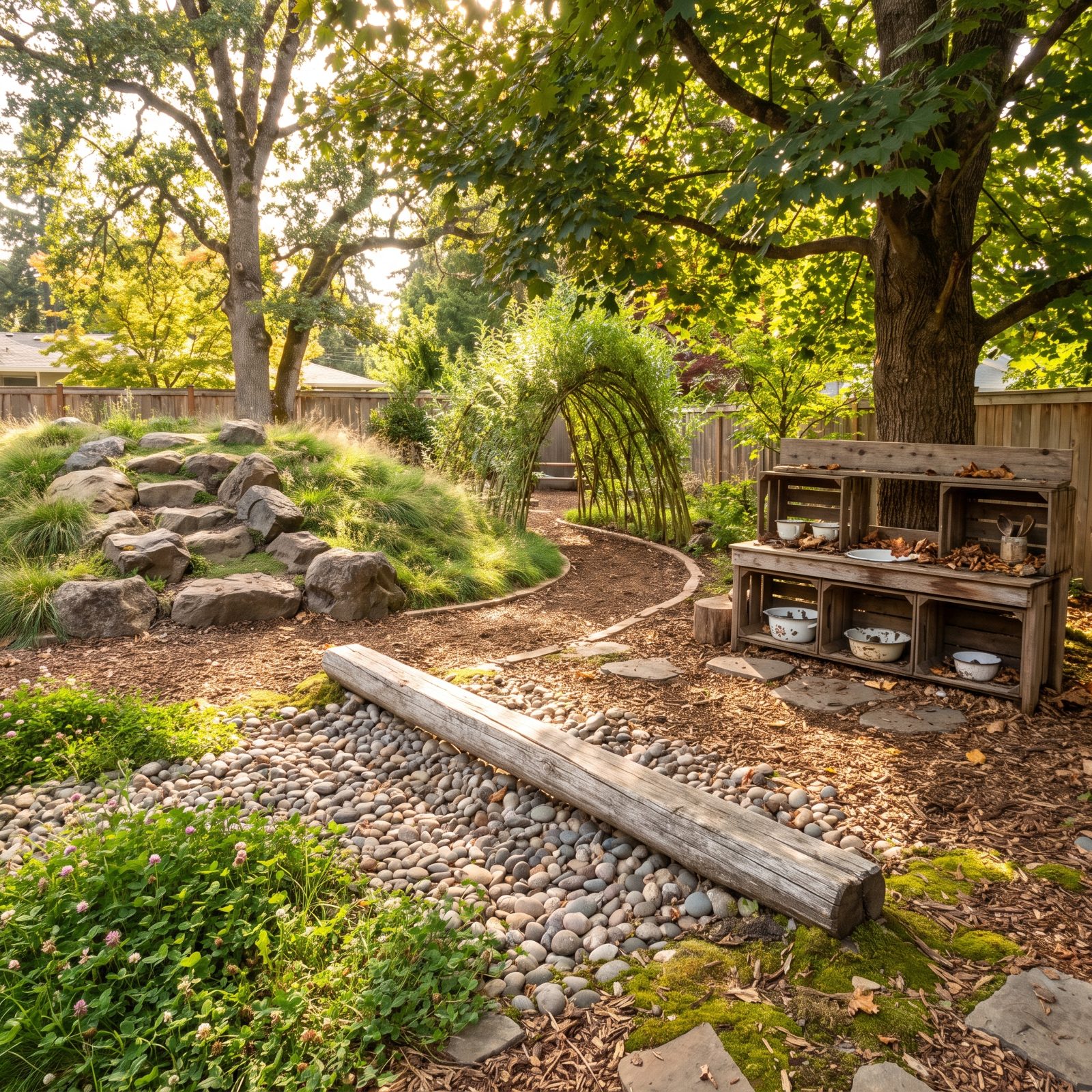 Natural Children's Play Gardens