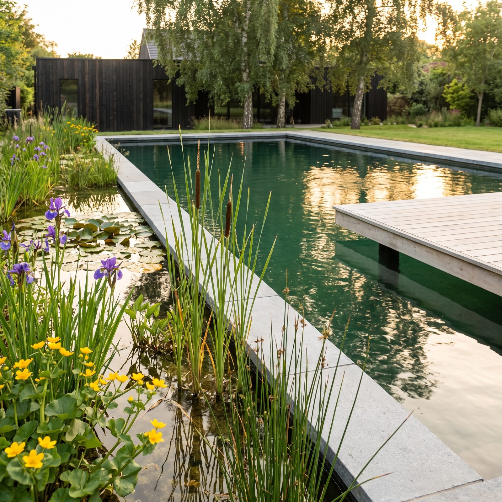 Natural Swimming Pools That Filter Themselves With Plants