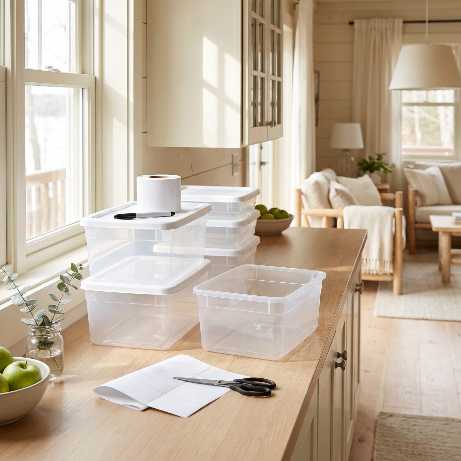 New Storage Bins Look Suspiciously Like a Fresh Start