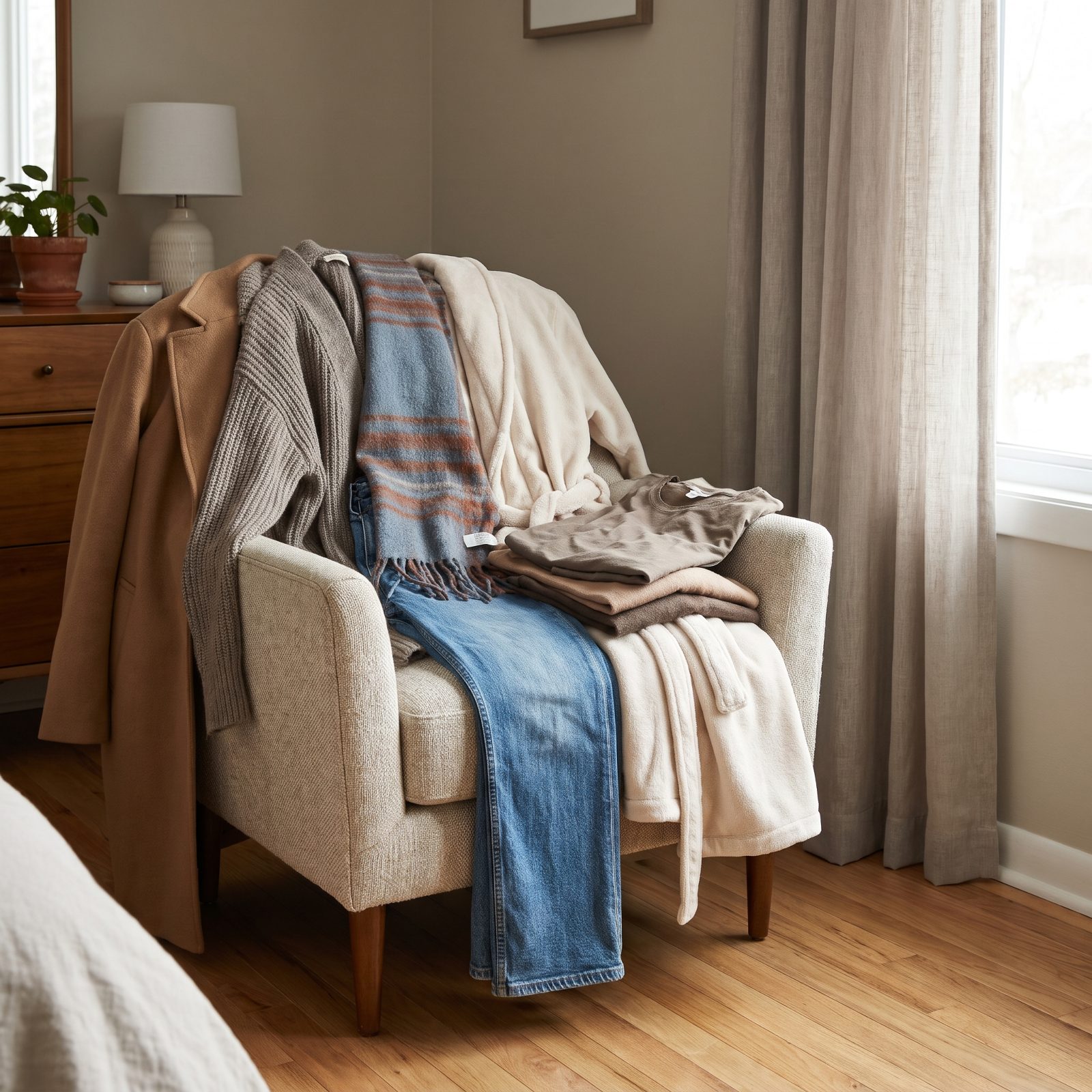 One Coat on the Chair Recruits Six More