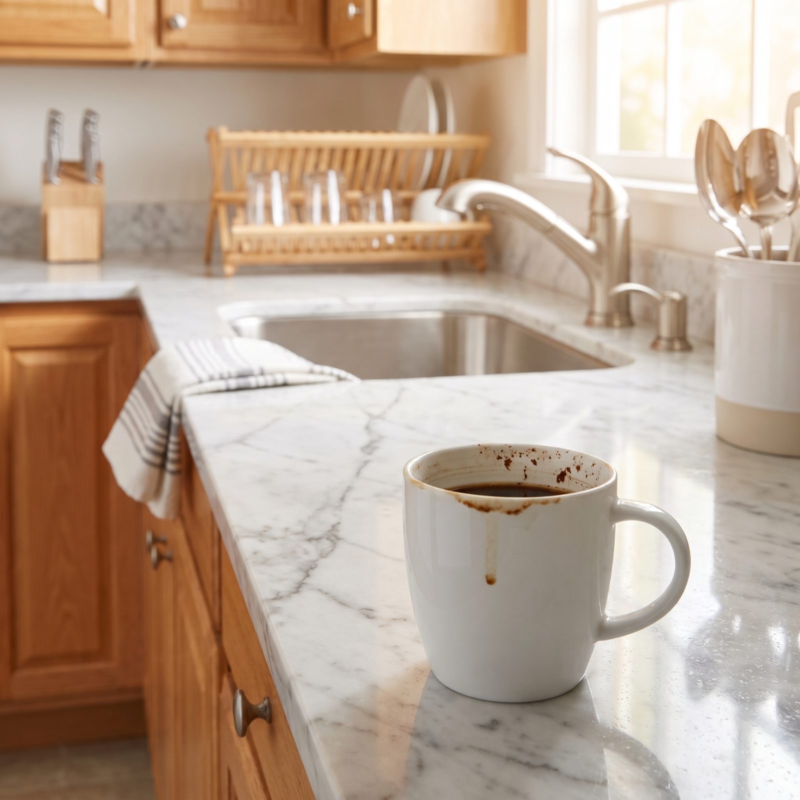 One Dirty Mug Somehow Cancels the Whole Kitchen